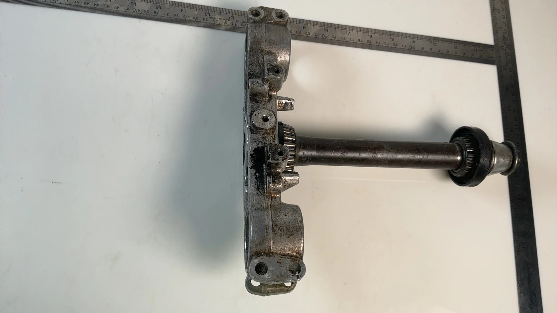 Kawasaki KDX250 KDX 250 250cc Lower Triple Tree T Stump 1991-1994 OEM 44037-1290 - Image 4