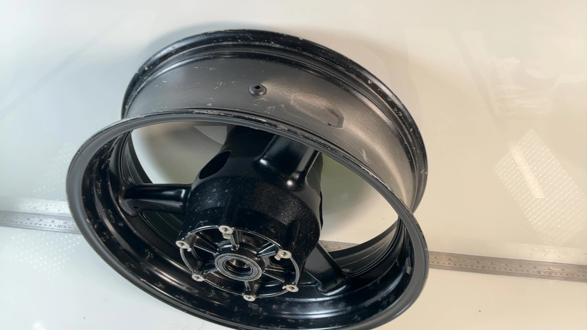 Yamaha FZ1 Fazer FZS1000 1000cc Rear Wheel Rim 2001-2005 OEM 5LV-25338-00 - Image 6