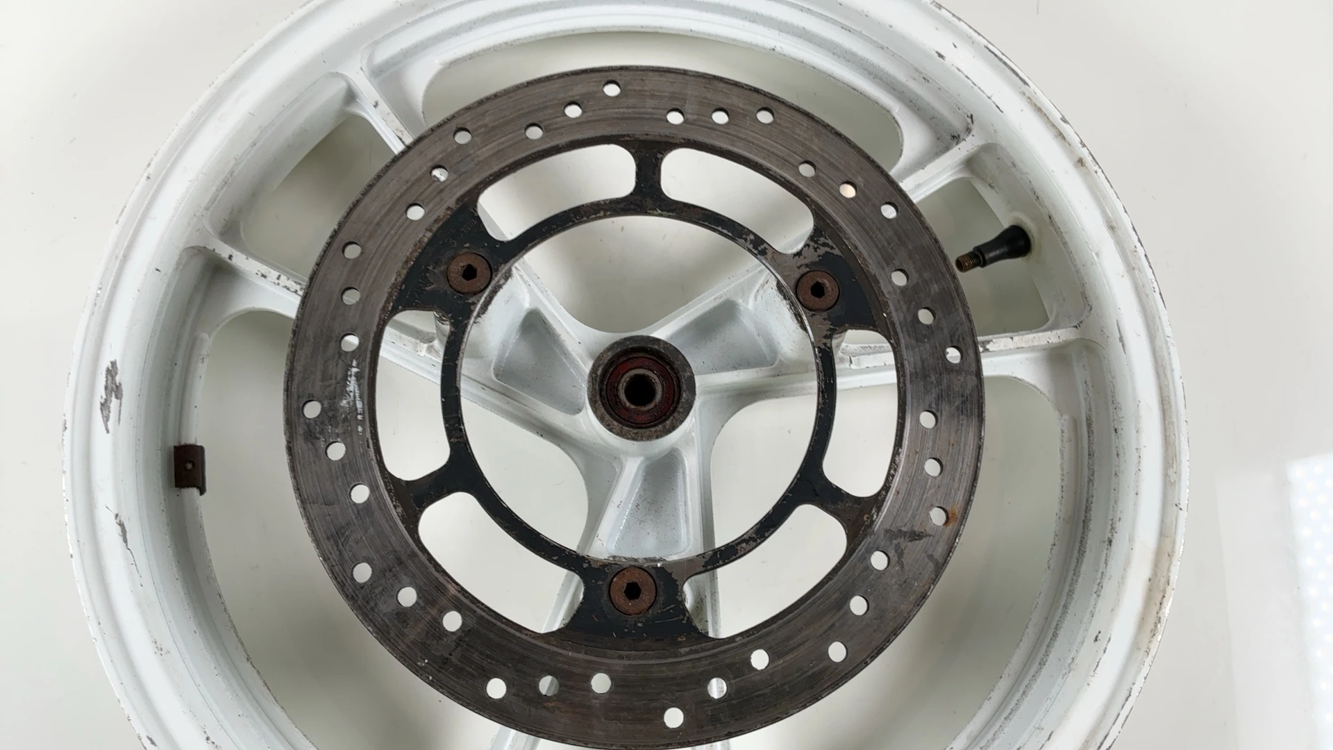 Suzuki RG125 RG80 Gamma NF12A 125cc Front Wheel Rim 1985-91 OEM 54111-36A02-28W - Image 11