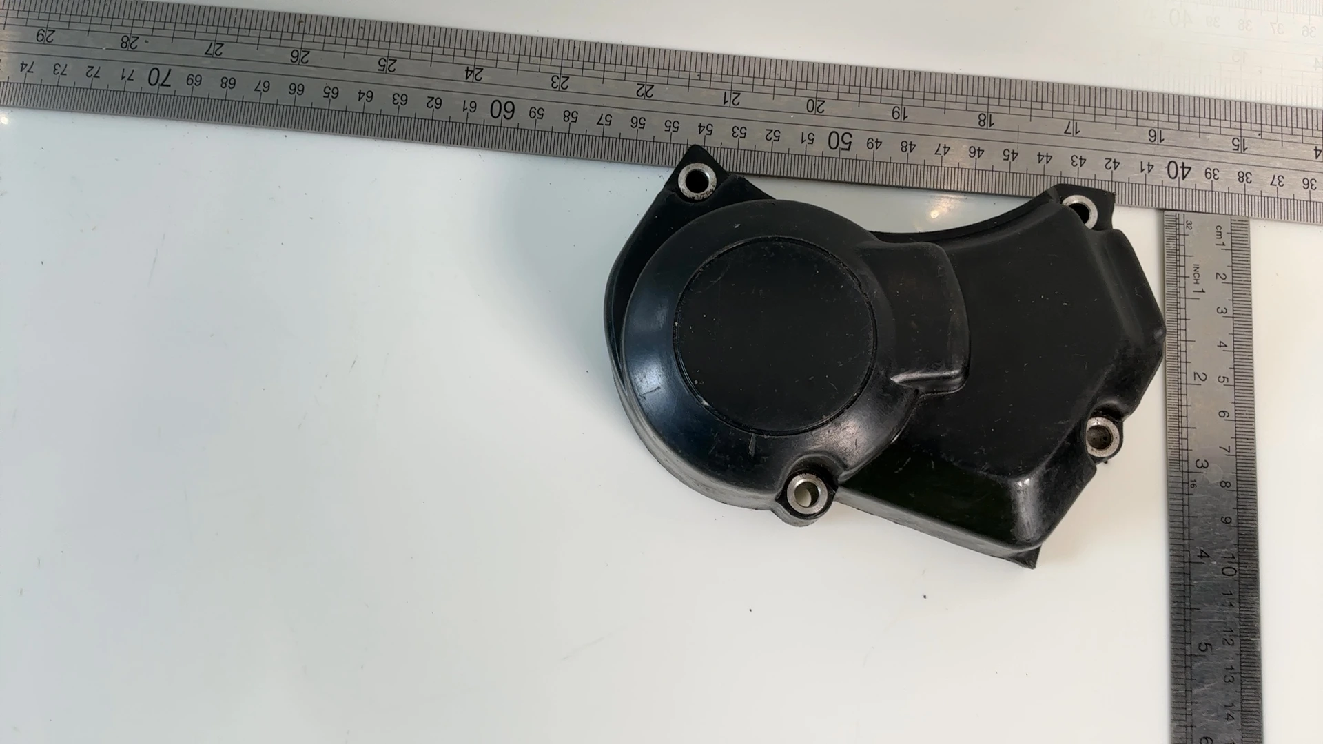 Yamaha DT125LC 10V 125cc Oil Pump Cover 1982-1988 OEM 10V-15416-00-00 - Image 3