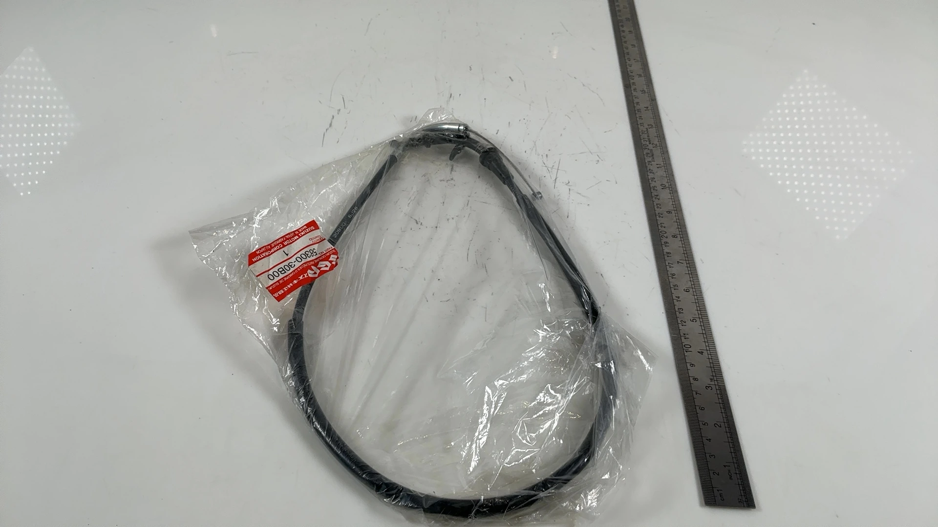 Suzuki GSX400 Impulse GSX400X 400cc Throttle Cable 1986-1989 OEM 58300-30B00 - Image 3