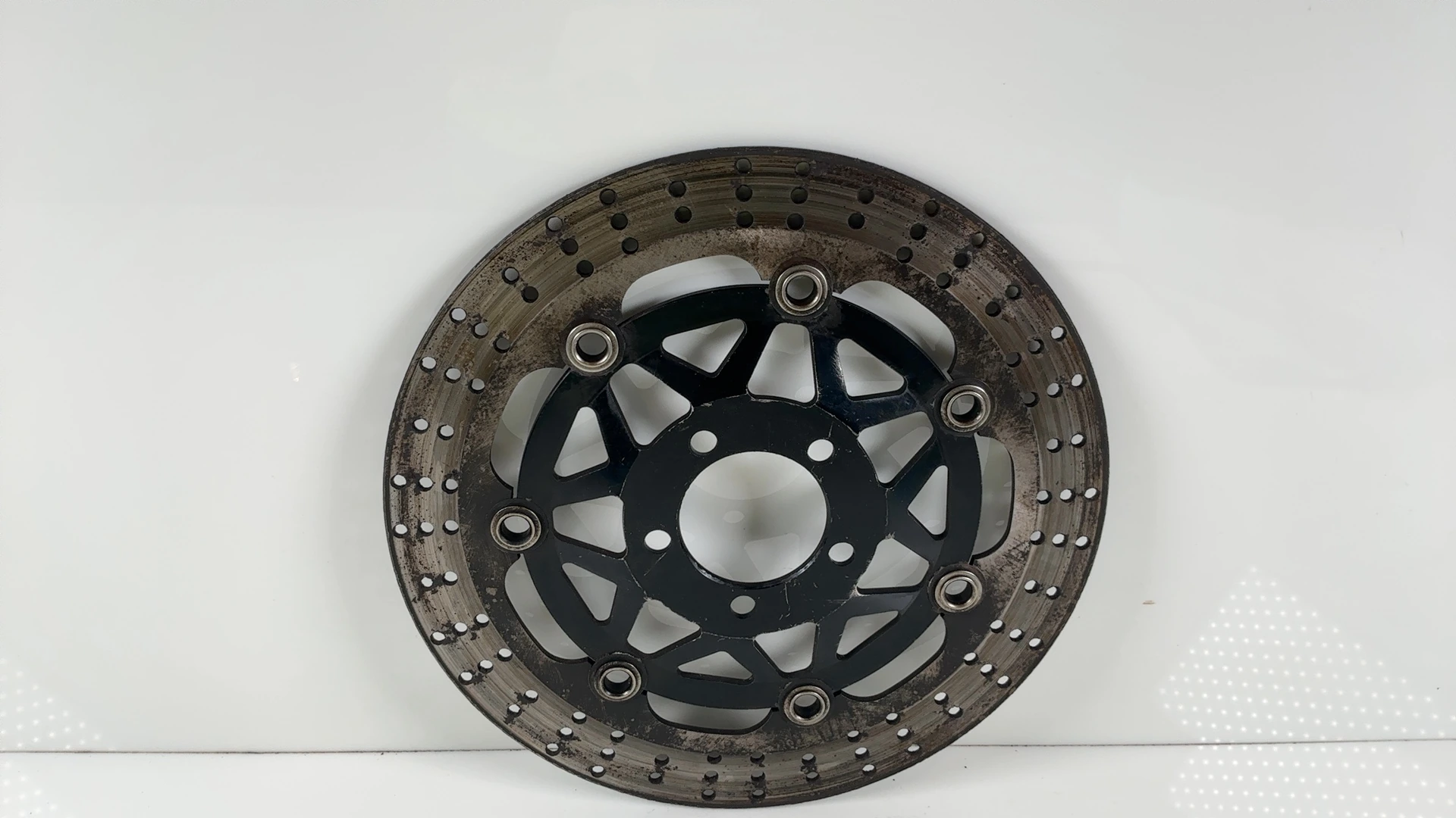 Kawasaki Zephyr ZR550 550cc Front Brake Disc Rotor 1990-1993 OEM 41080-1351-FF - Image 2