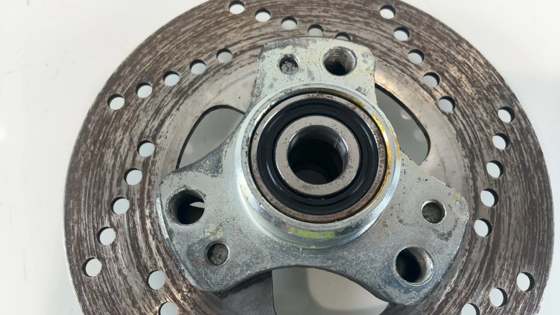 Peugeot Speedfight 2 100 Front Brake Disc Hub Assembly 2009 2010 OEM 736290 - Image 6
