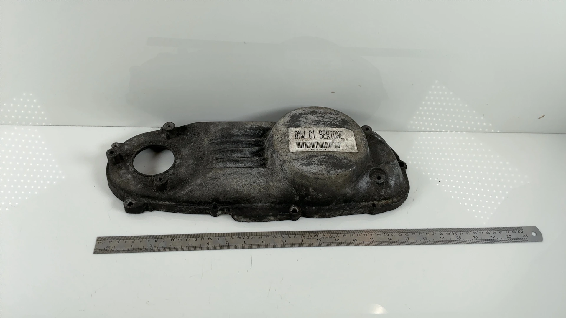 BMW C1 200 176cc Inner Left Variator Engine Cover 2000 2001 OEM 11117652073 - Image 6