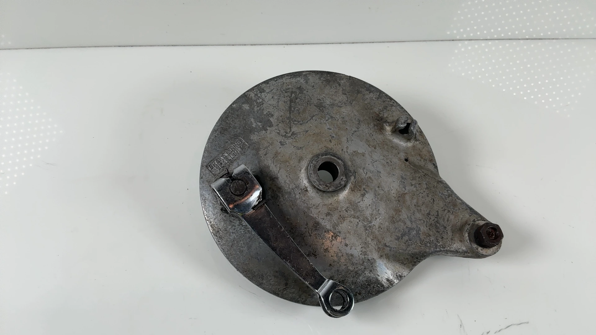 Suzuki GT250 Rear Wheel Brake Backing Plate Hub Panel 1973 1974 OEM 64210-11002