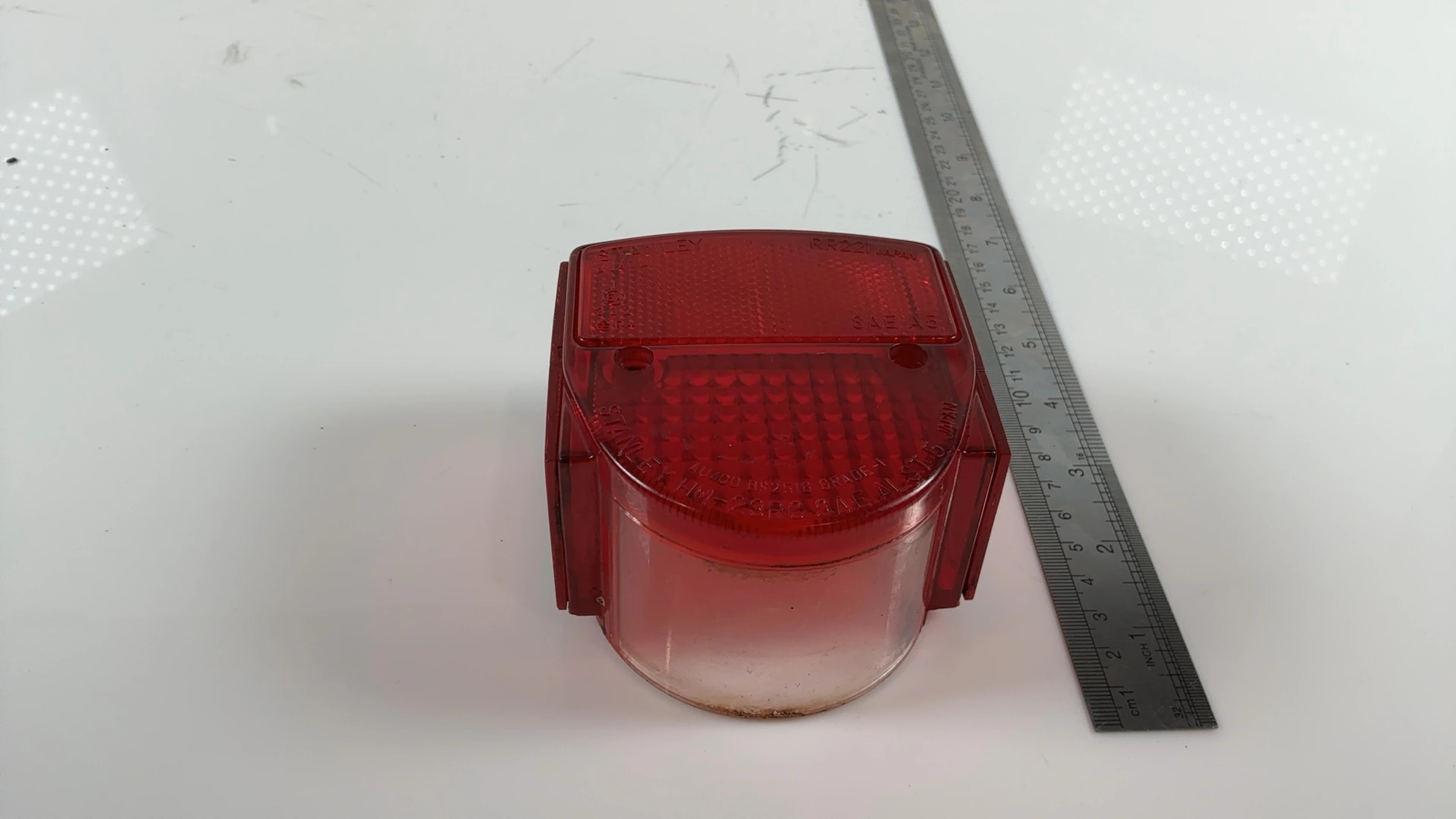 Honda Express NC50 50cc Tail Light Lens 1977-1983 OEM 33702-147-671 - Image 3