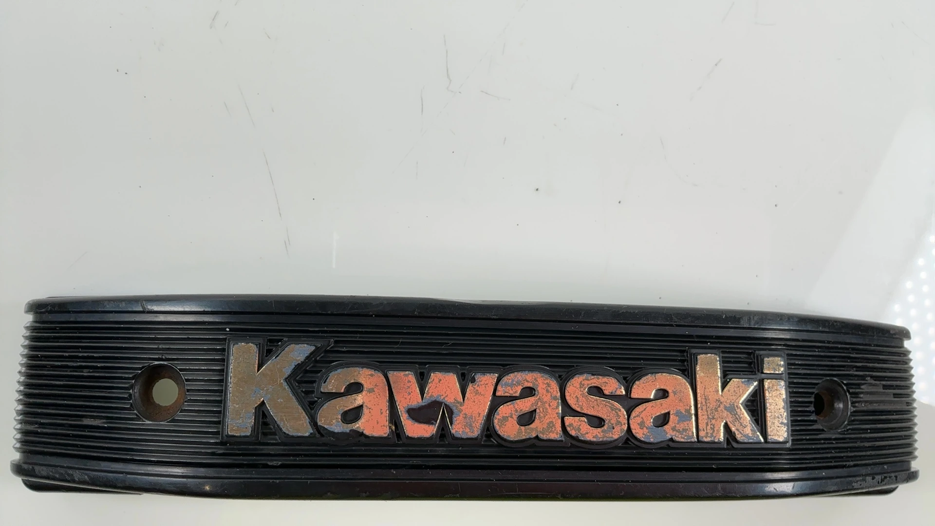 Kawasaki KZ750 LTD KZ750H 750cc Front Fork Emblem Cover 1982 1983 OEM 44033-1084 - Image 6