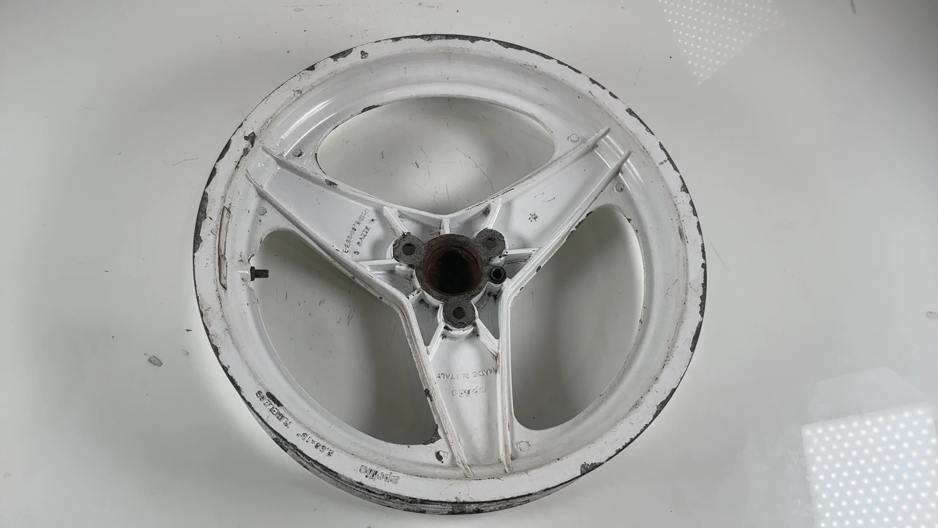 Aprilia AF1 Project 108 125cc Rear Wheel Rim 1986 1987 OEM 8101683 - Image 10