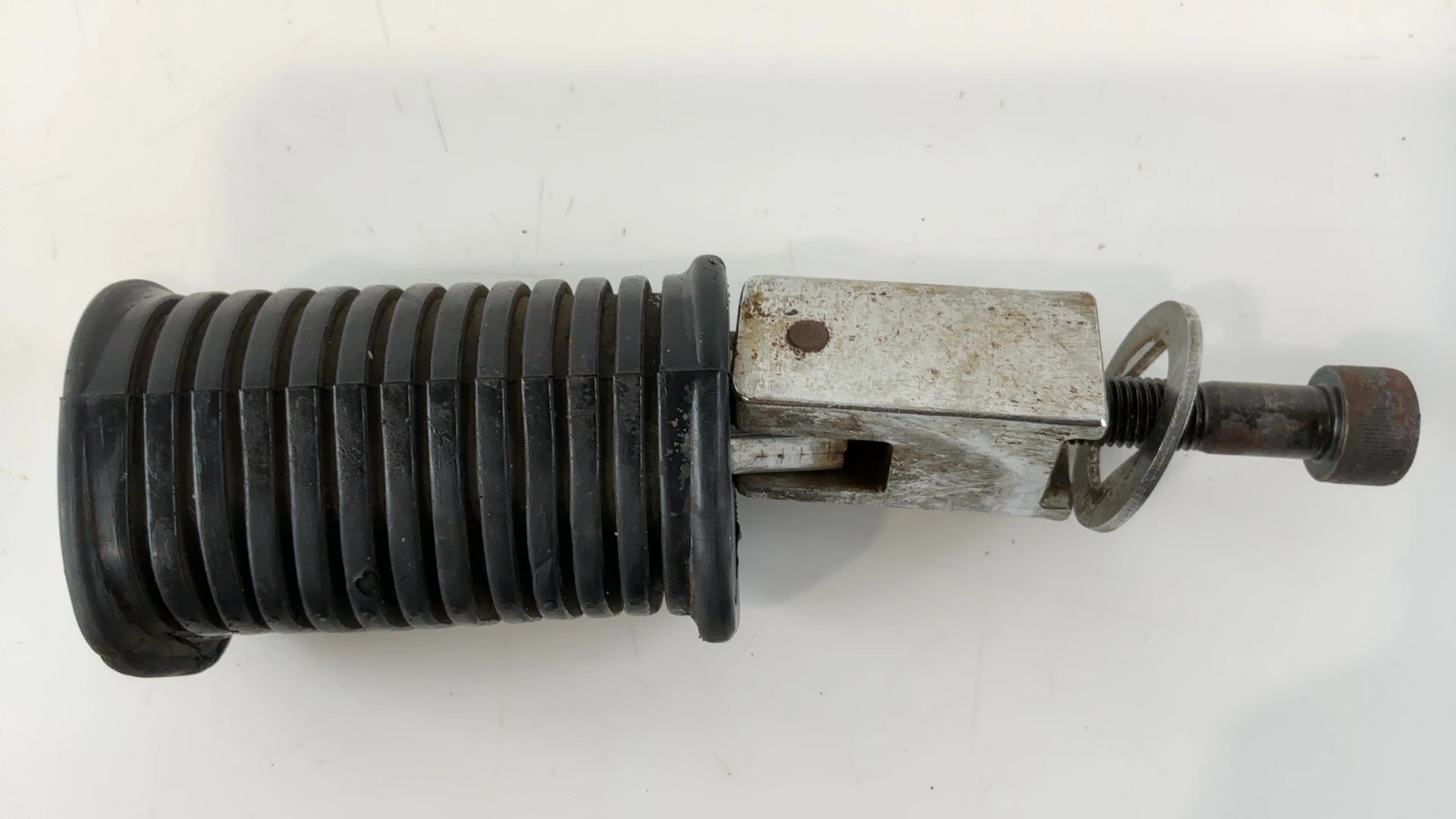 Suzuki Savage LS650 650 Rear Left Passenger Foot Rest 1986-2004 OEM 43700-24B00 - Image 2