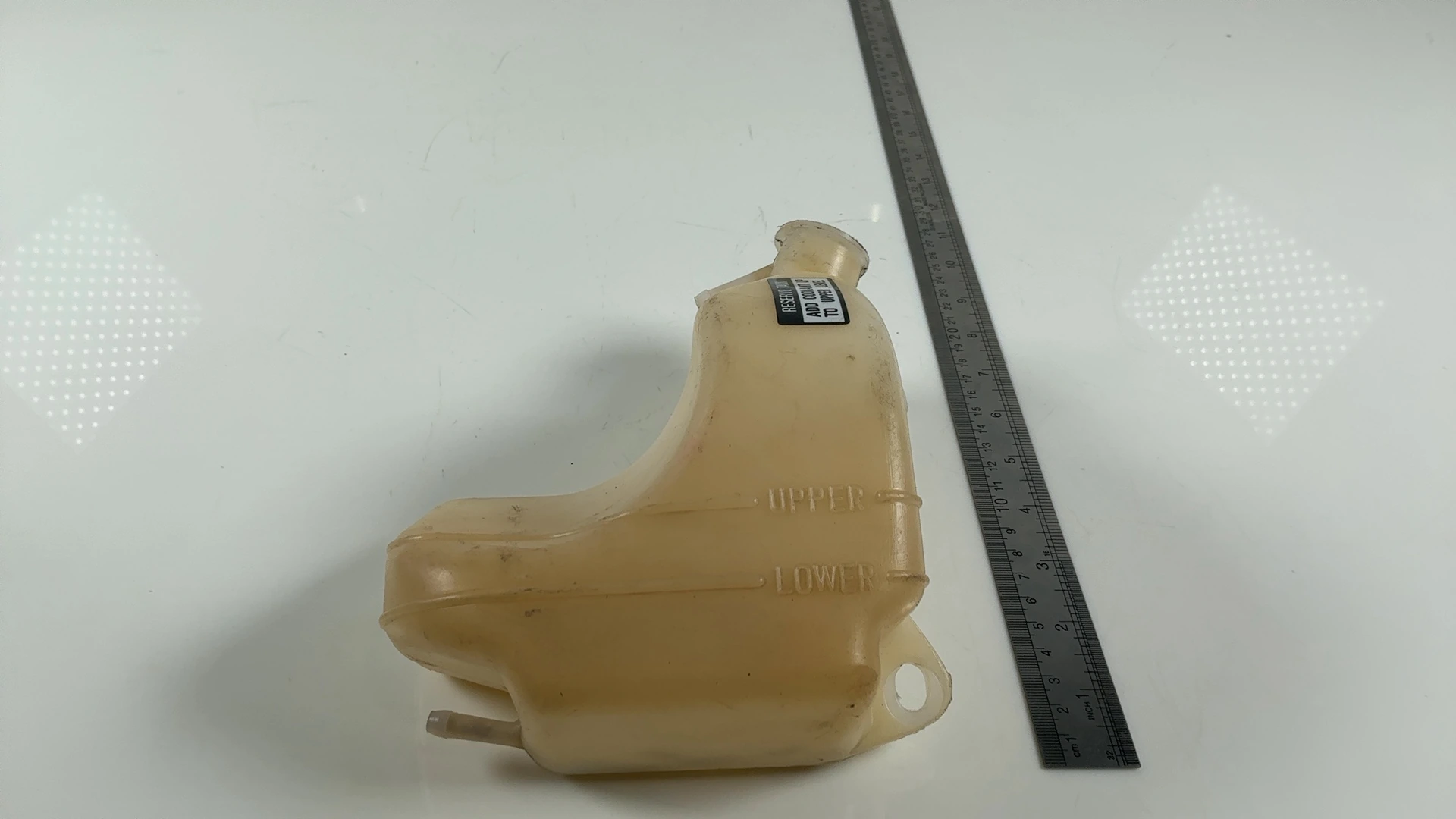 Honda CBR600 F2 F3 600cc Coolant Reservoir Tank 1991-1998 OEM 19101-MV9-010 - Image 3