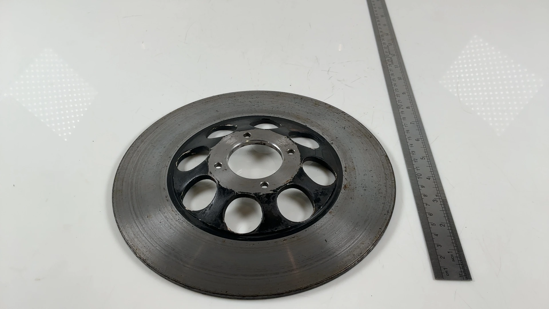 Honda CB125S CB125 125cc Front Brake Rotor Disc 1974 1975 OEM 45120-383-671 - Image 3