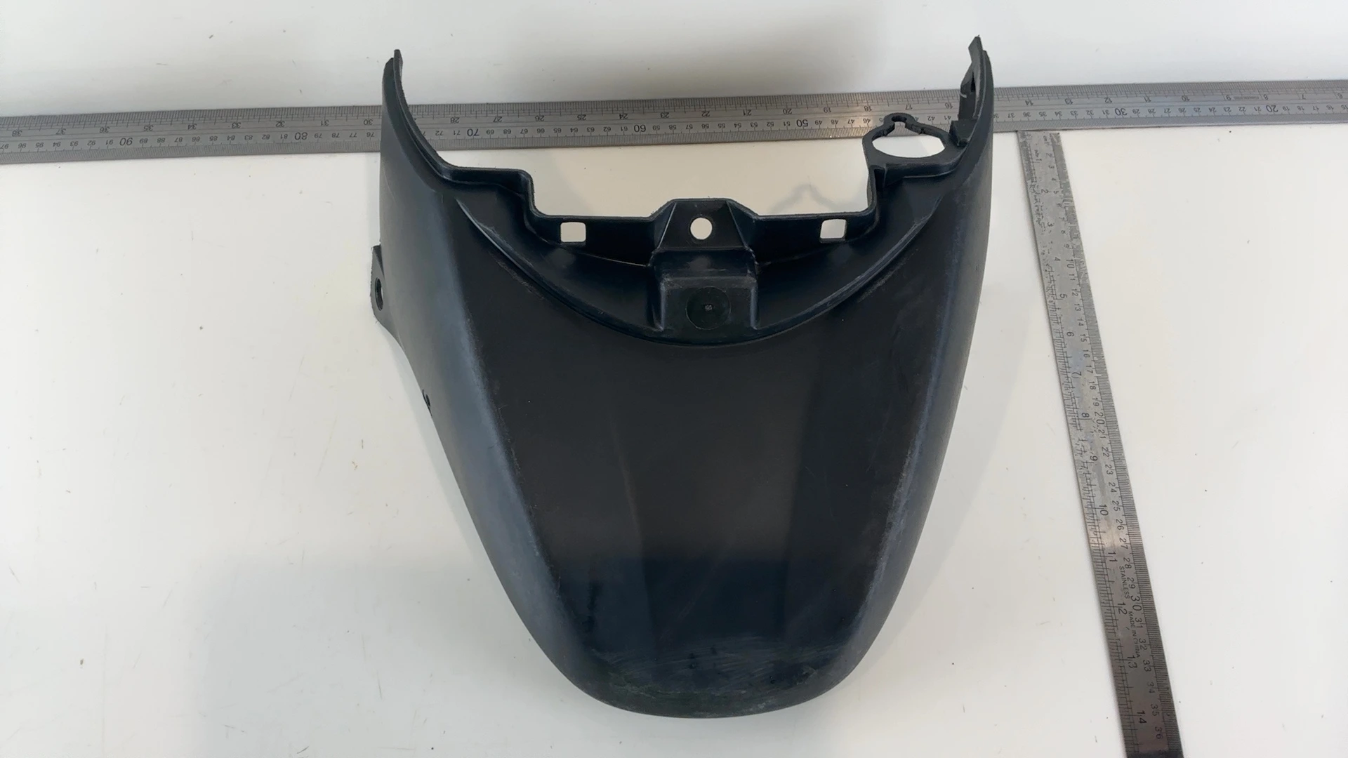 Peugeot Trekker TKR 50cc Front Spoiler Fairing Mudguard 1997-2005 OEM 1173861701 - Image 3