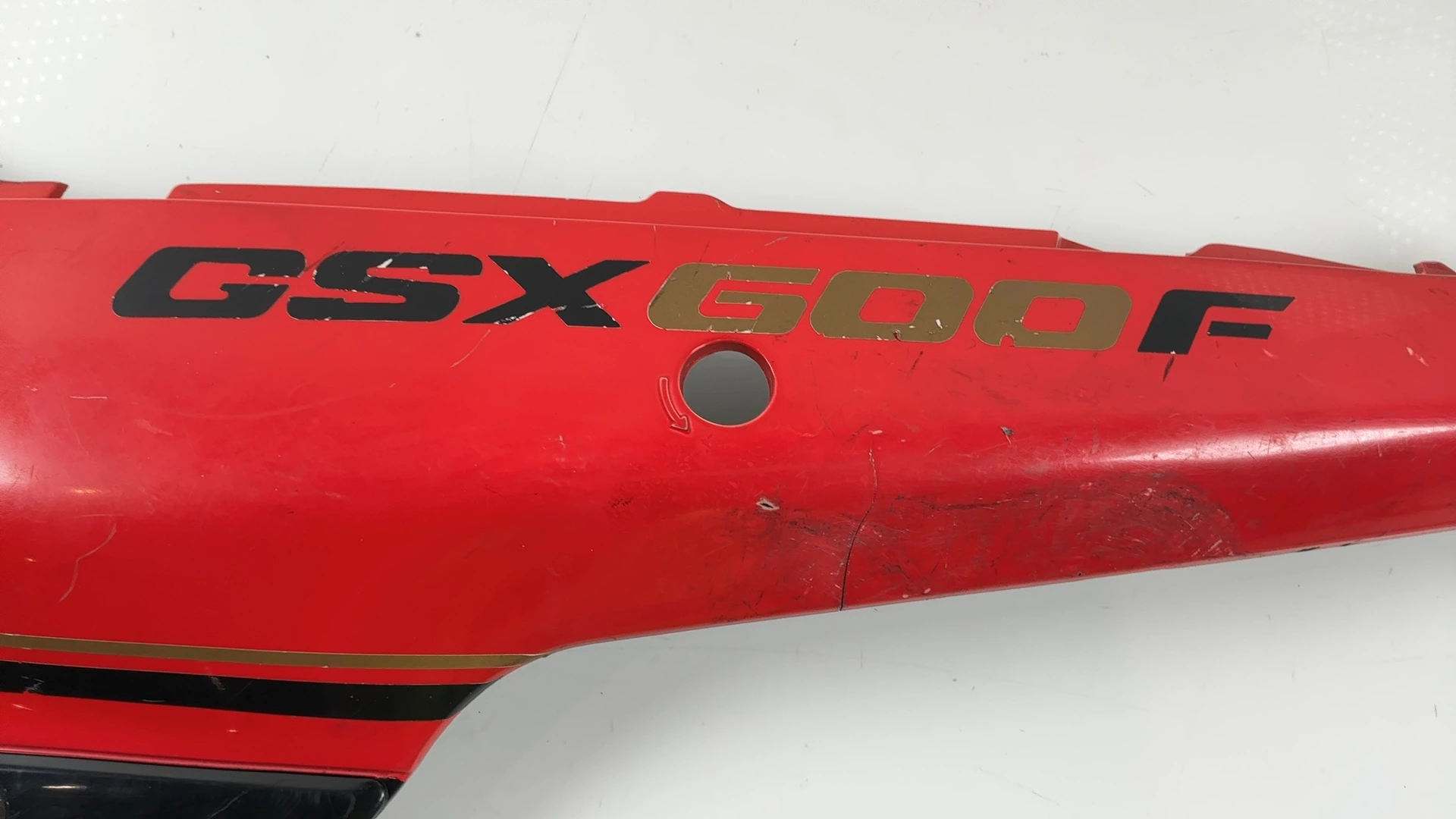 Suzuki GSXF Katana GSX600F 600 Left Rear Tail Fairing 1988-1997 OEM 47210-43C10 - Image 7