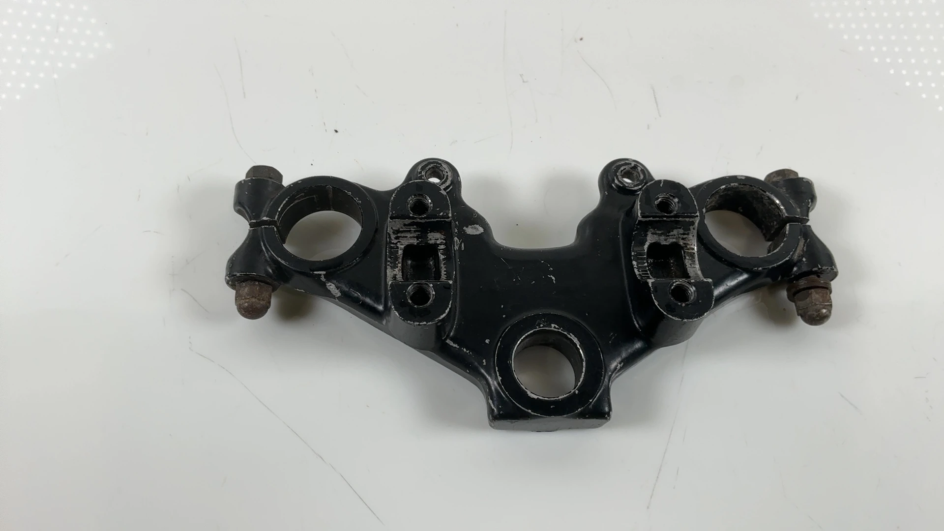 Yamaha RD 80 LC 10W 80cc Upper Triple Tree Fork Clamp 1982-1984 OEM 10W-23435-00 - Image 7