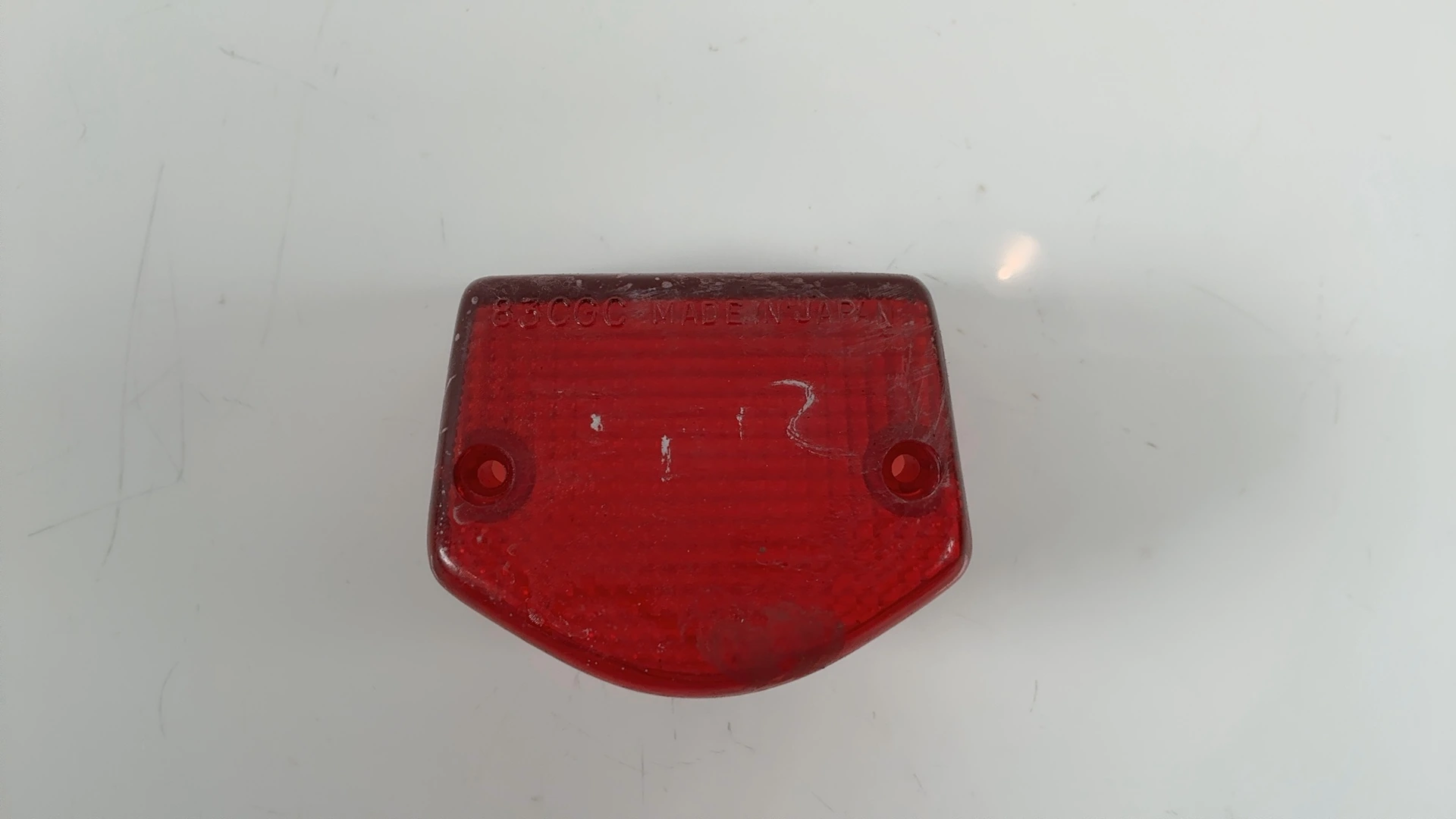 Yamaha DT125LC Mk1 125cc Tail Light Lens 1982-1984 OEM 10V-84521-00 - Image 1