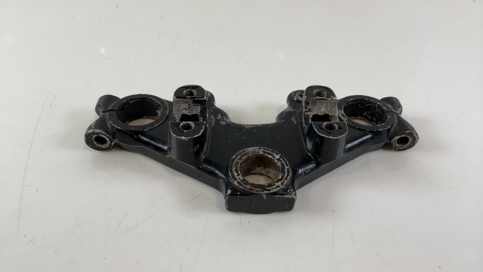 Yamaha RD125LC 125 Upper Triple Tree Fork Yoke 1982-1987 OEM 10W-23435-00-98 - Image 2