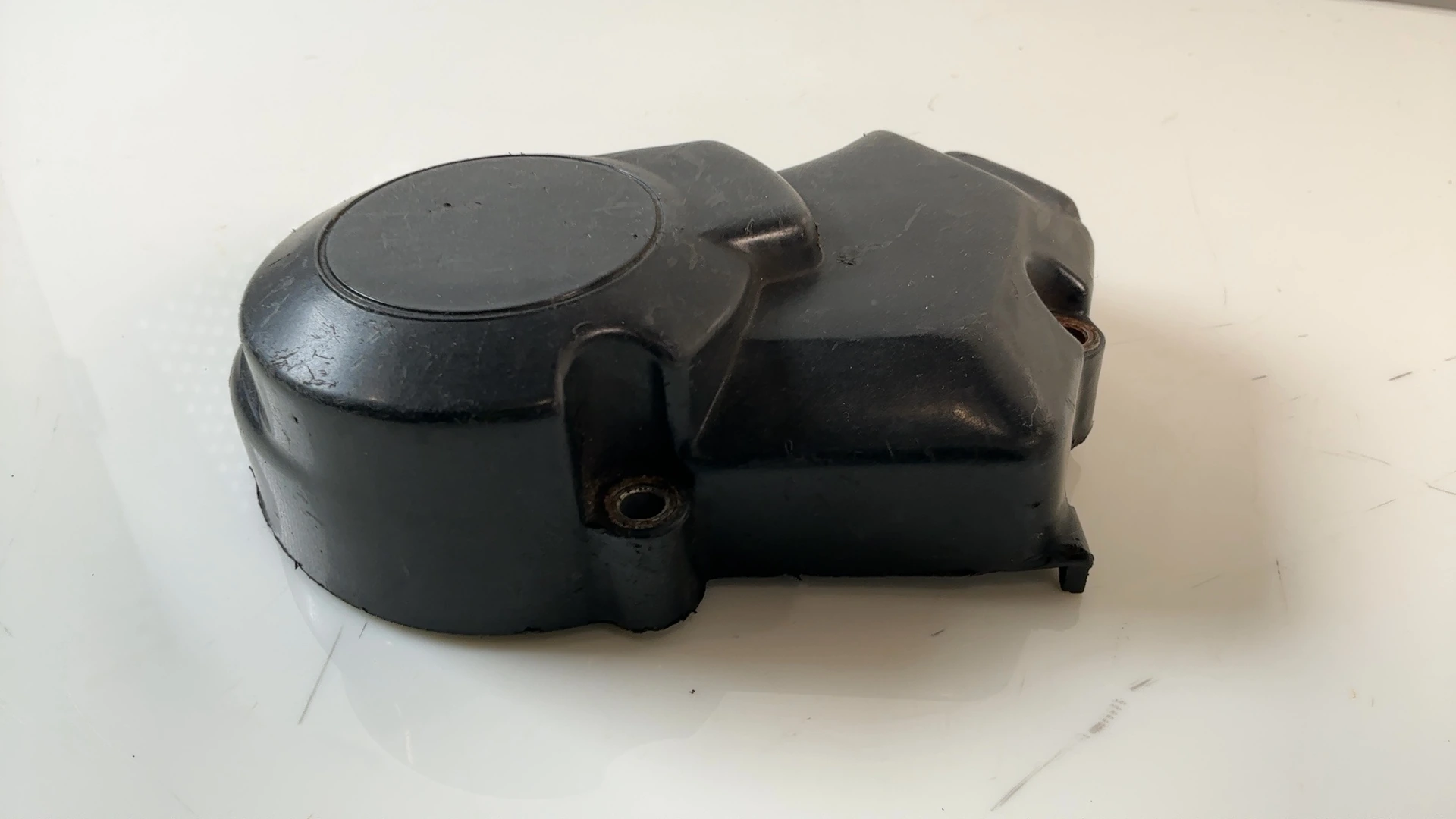 Yamaha DT125LC 10V 125cc Oil Pump Cover 1982-1988 OEM 10V-15416-00-00 - Image 4
