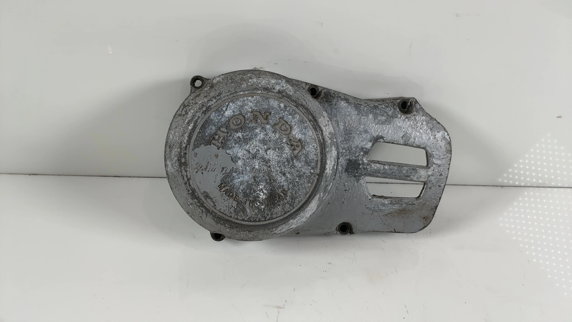 Honda XL100S XL100 100cc Left Engine Stator Cover 1979 1980 OEM 11341-436-000
