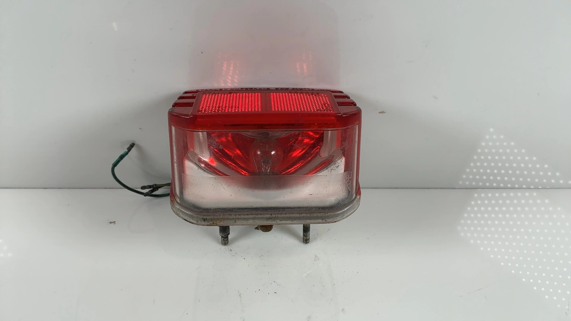 Honda CG125 125CC Rear Brake Tail Light 1984-1994 OEM 33701-168-013 - Image 4
