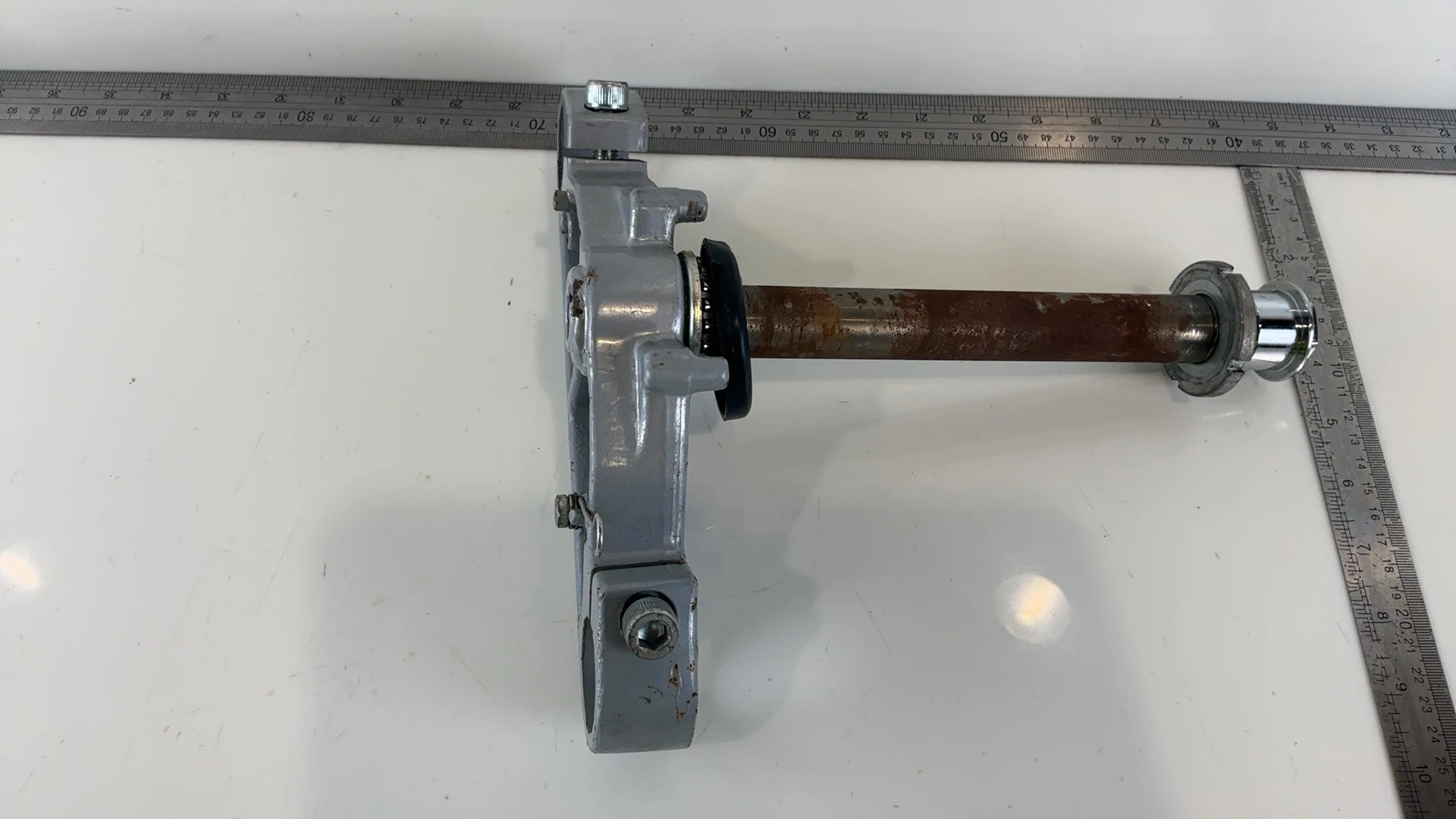 Gilera DNA 125 180 Lower Fork Bridge Yoke Triple Tree 2000-2005 OEM 497050 - Image 4