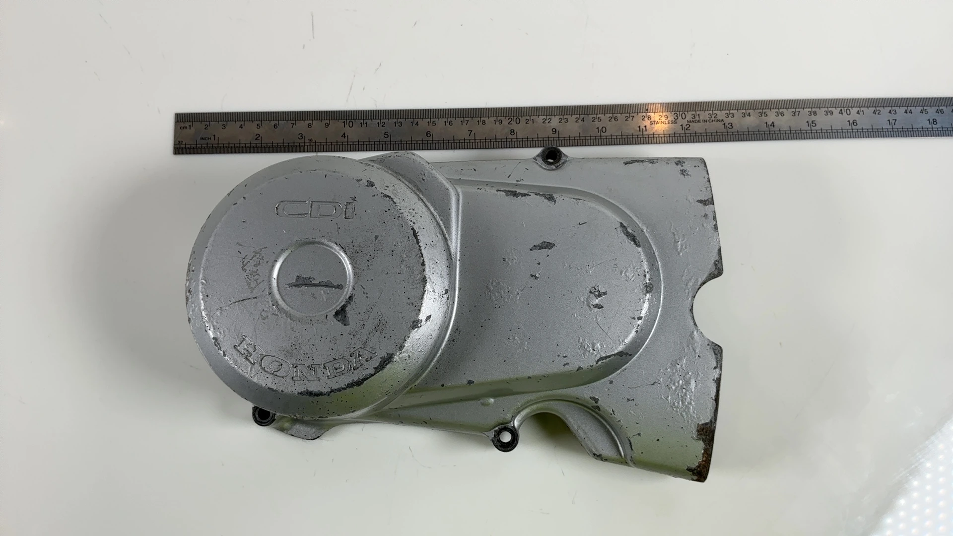Honda CG125 CG 125 125cc Left Engine Stator Magneto Cover 1985-88 11341-KB5-920 - Image 2