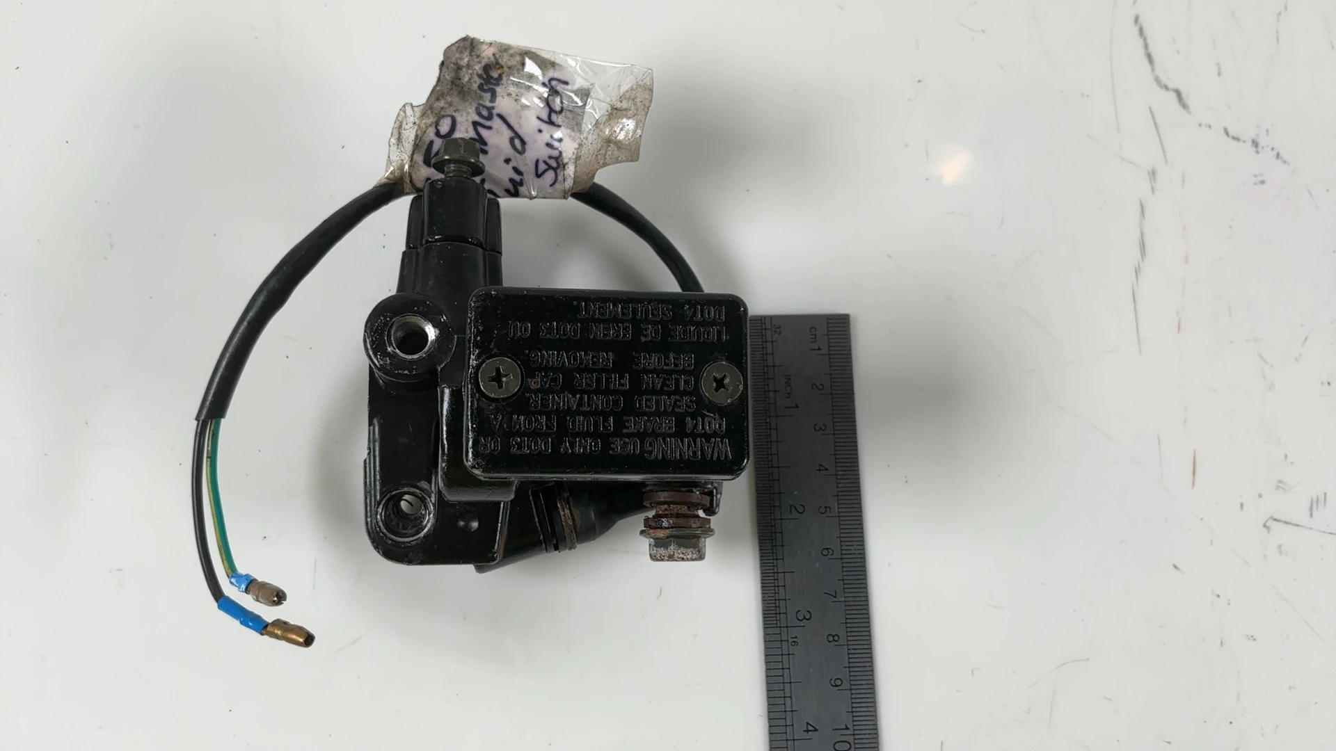 Pulse Scout 50cc Front Brake Master Cylinder 2011 2014 OEM AU-JB - Image 3