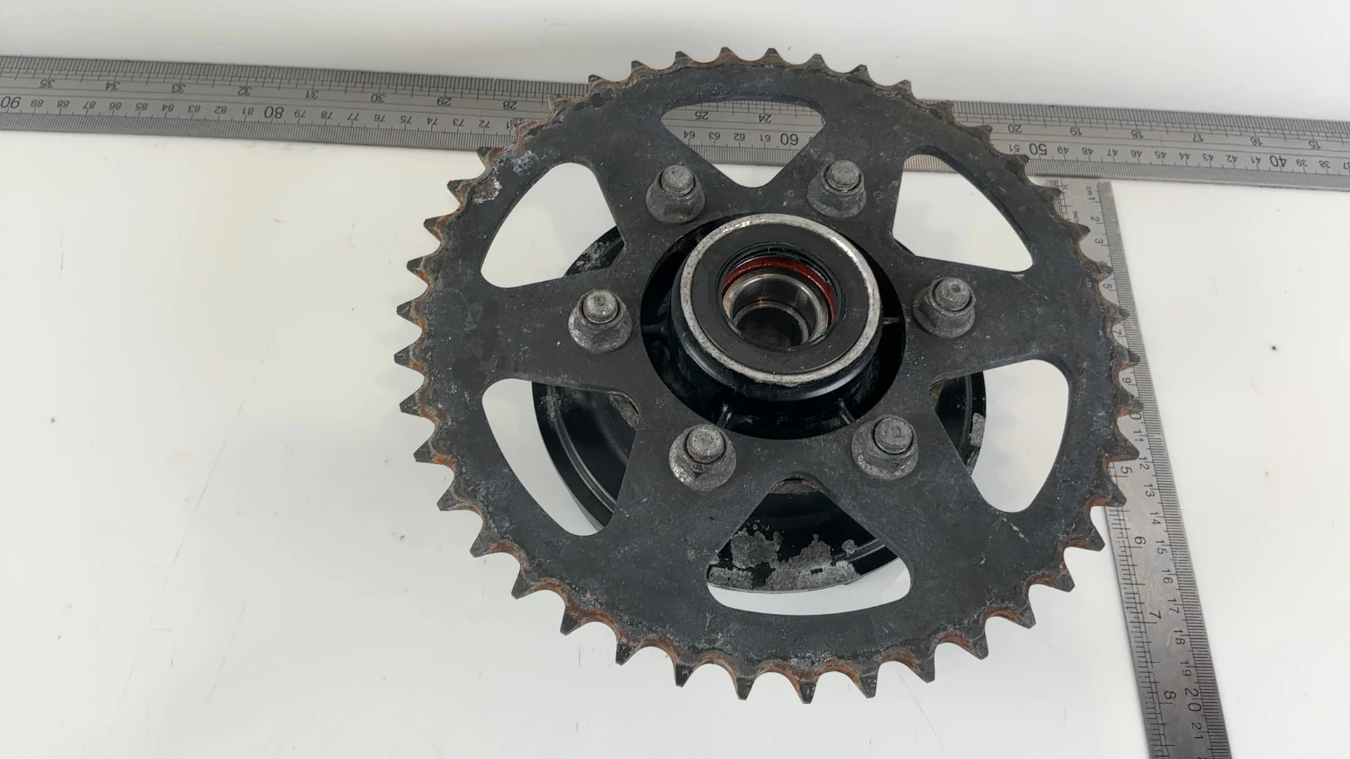 Kawasaki Z750 ZR750 750cc Rear Sprocket Hub Carrier 2007-2012 OEM 42041-1387 - Image 4