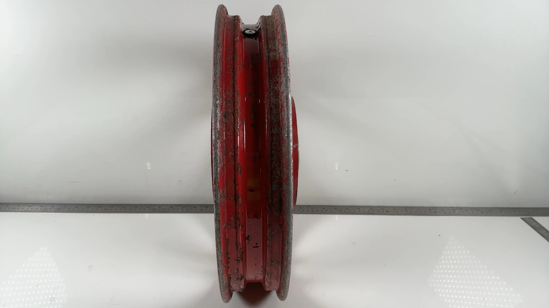 Kawasaki Ninja GPZ500 EX500 500cc Rear Wheel Rim 1987-93 OEM 41073-1413 Asahi 1 - Image 10