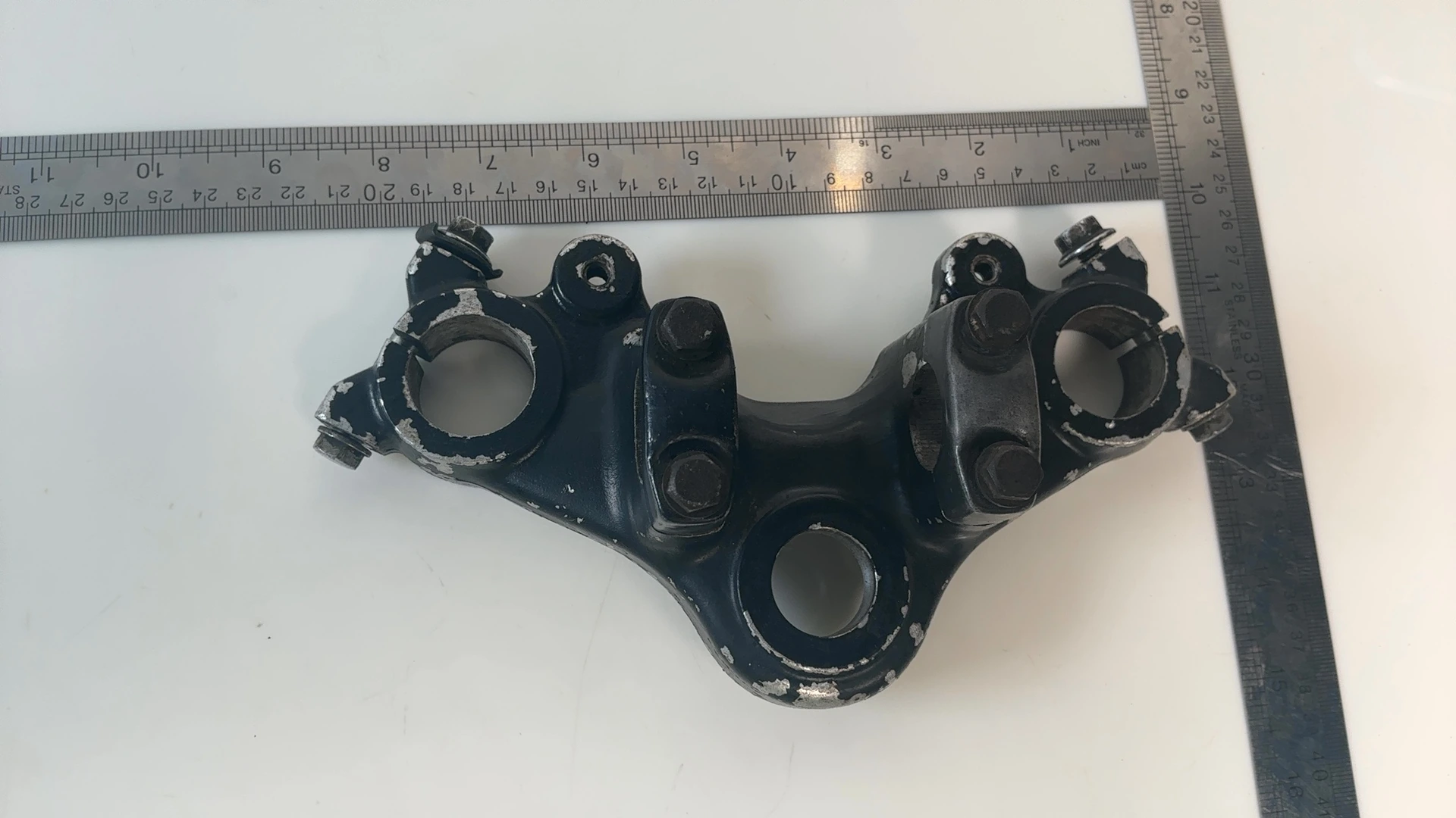Honda CBX125 JC11 125cc Upper Fork Bridge Yoke 1984-1992 OEM 53231-383-920 - Image 4