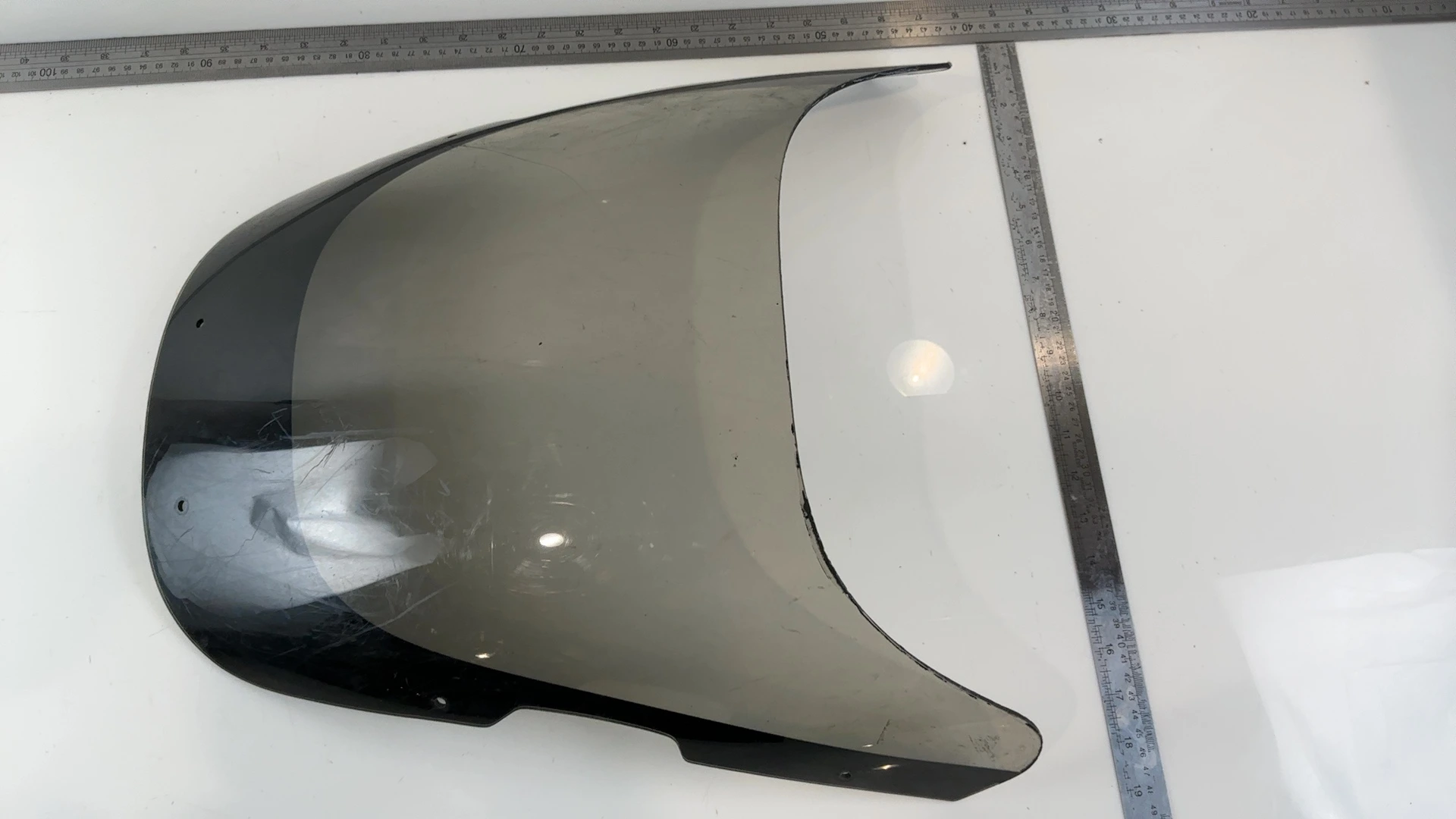 Yamaha FJ1200 3YA 1200 cc Front Windshield 1991-1992 OEM 3YA-28381-01 A-05160 - Image 5