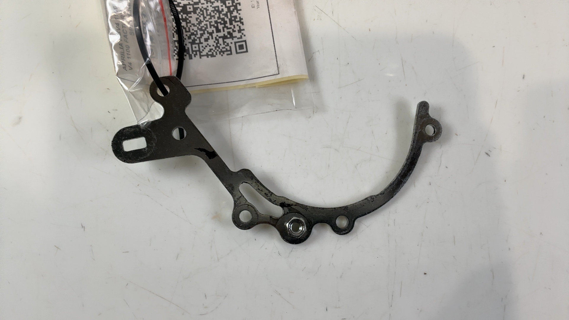 Aprilia RSV4 RR Factory Tuono V4 Front Sprocket Bracket Chain Guide 09-26 858923 - Image 2
