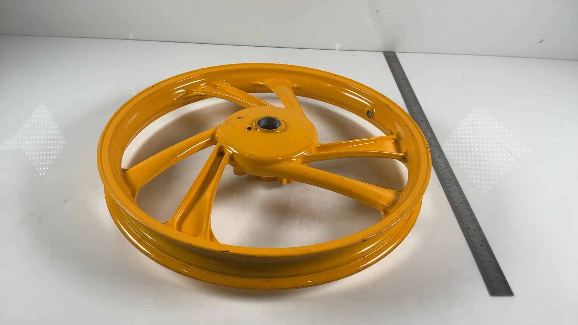 Honda Sky SGX50 50cc Front Wheel Rim 1997-1999 OEM 44650-MAL-G00 - Image 3