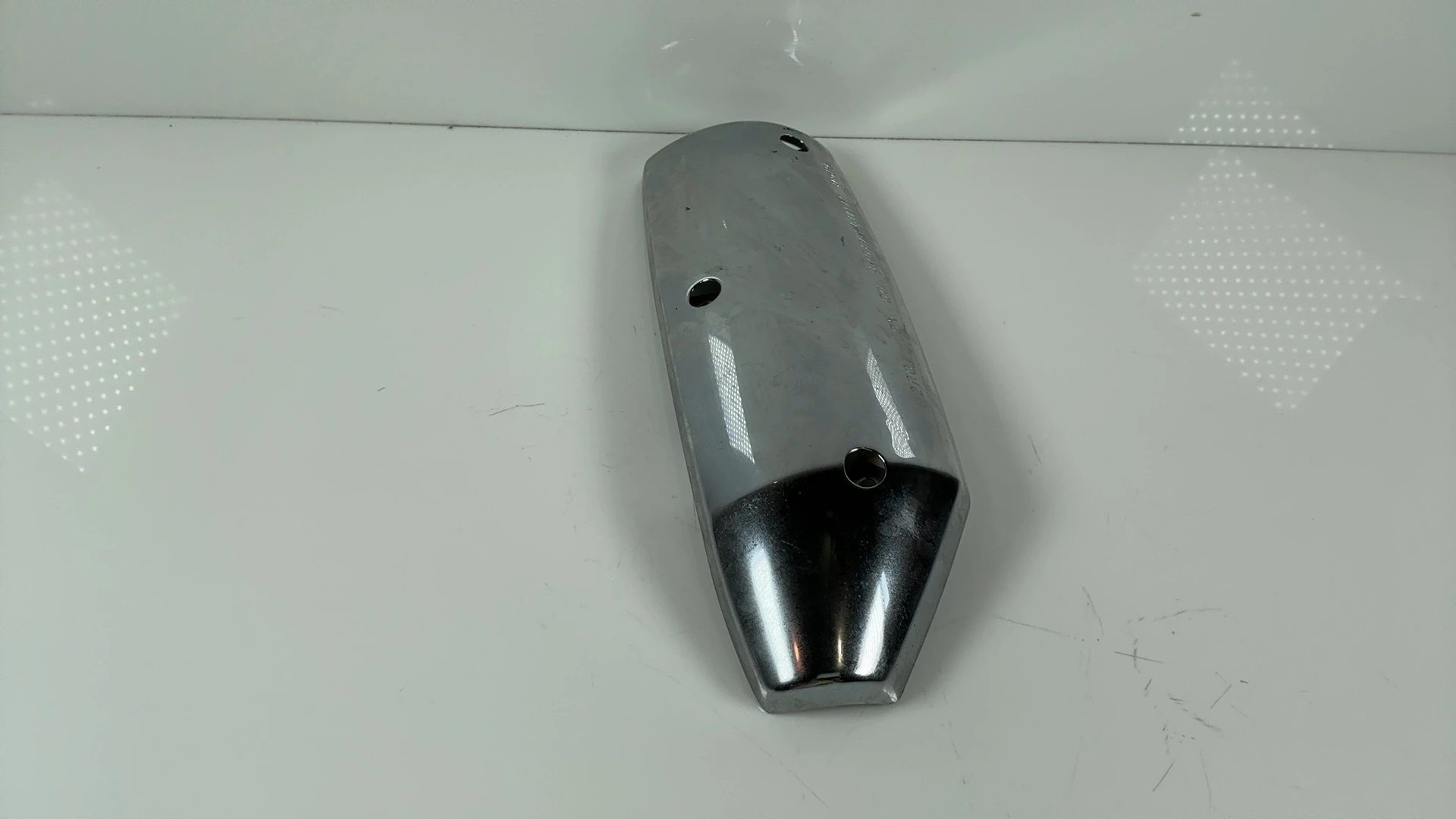 Peugeot LXR 125 200 Exhaust Muffler Heat Shield Guard Cover 2009-13 OEM 801366 - Image 3