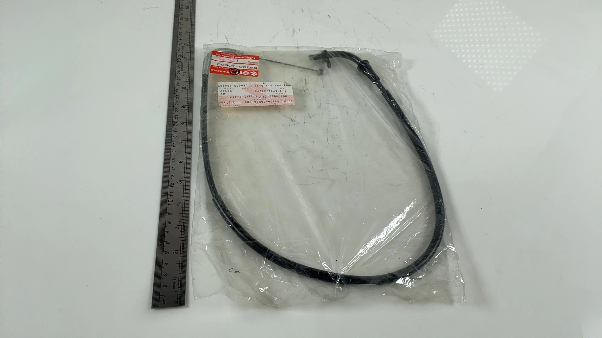 Suzuki GSX400 Impulse GSX400X 400cc Throttle Cable 1986-1989 OEM 58300-30B00 - Image 4