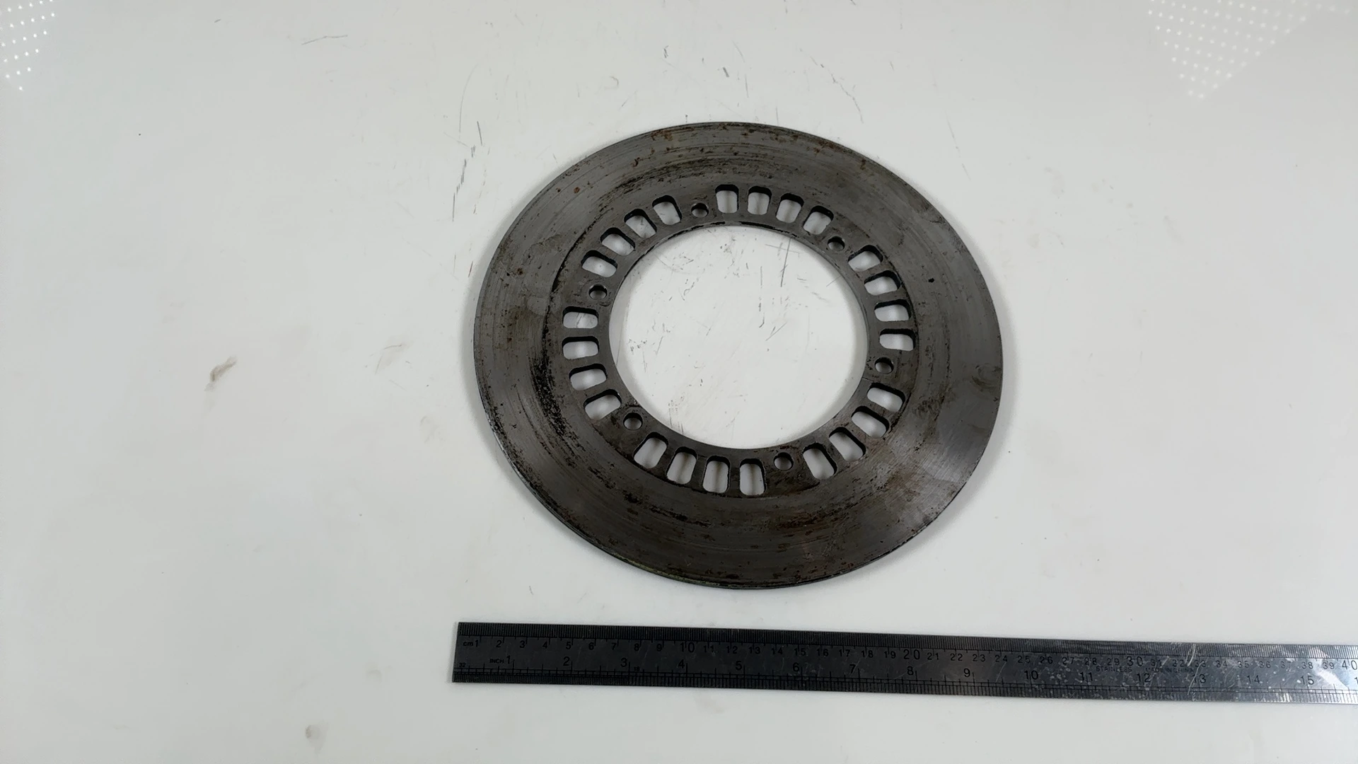 Yamaha Maxim XJ700 700cc Front Brake Disc Rotor 1985 1986 OEM 11U-25831-00-00 - Image 5