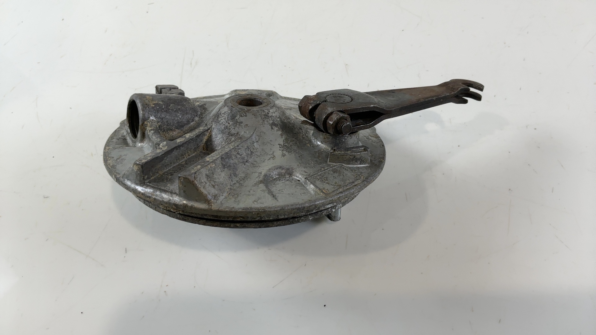 Yamaha DT125 Enduro DT125 123cc Front Brake Plate Panel 1974-75 443-25121-00-00 - Image 5