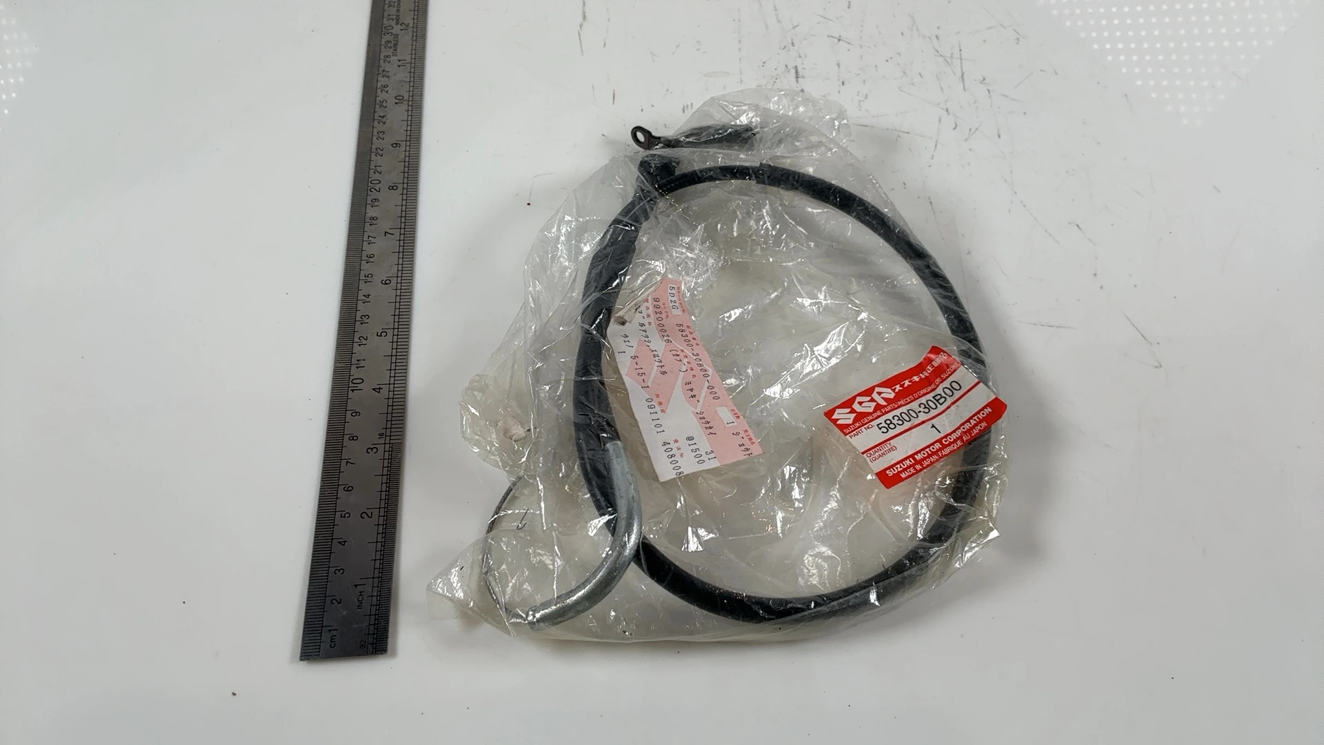 Suzuki GSX 400 Impulse GSX400X 400cc Throttle Cable 1986-1989 OEM 58300-30B00 - Image 4