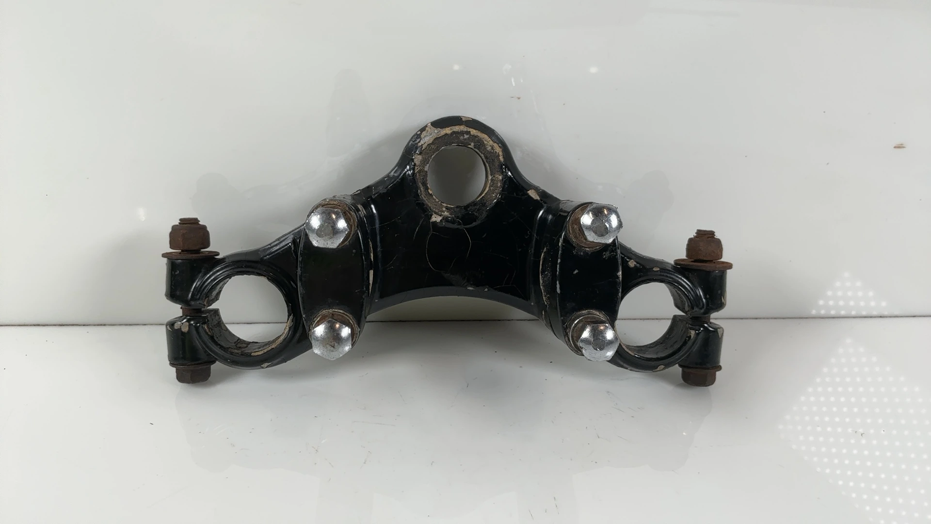 Yamaha RX100 36L 100CC Upper Fork Bridge Yoke 1985-1996 OEM 36L-F3435-00 - Image 2
