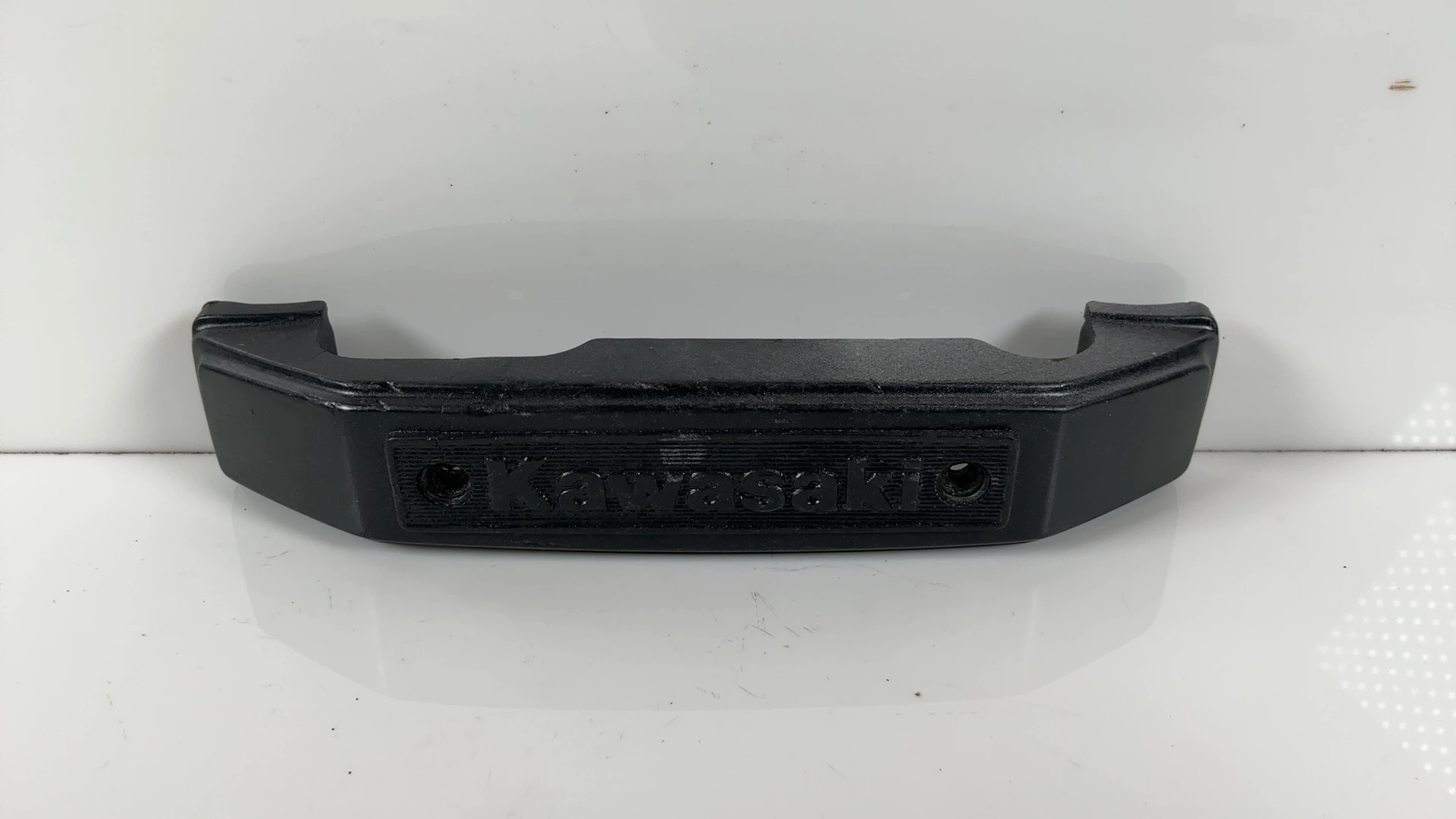 Kawasaki KZ1000 KZ750 KZ550 Front Fork Cover Emblem Trim 1979-83 OEM 44033-1053 - Image 1