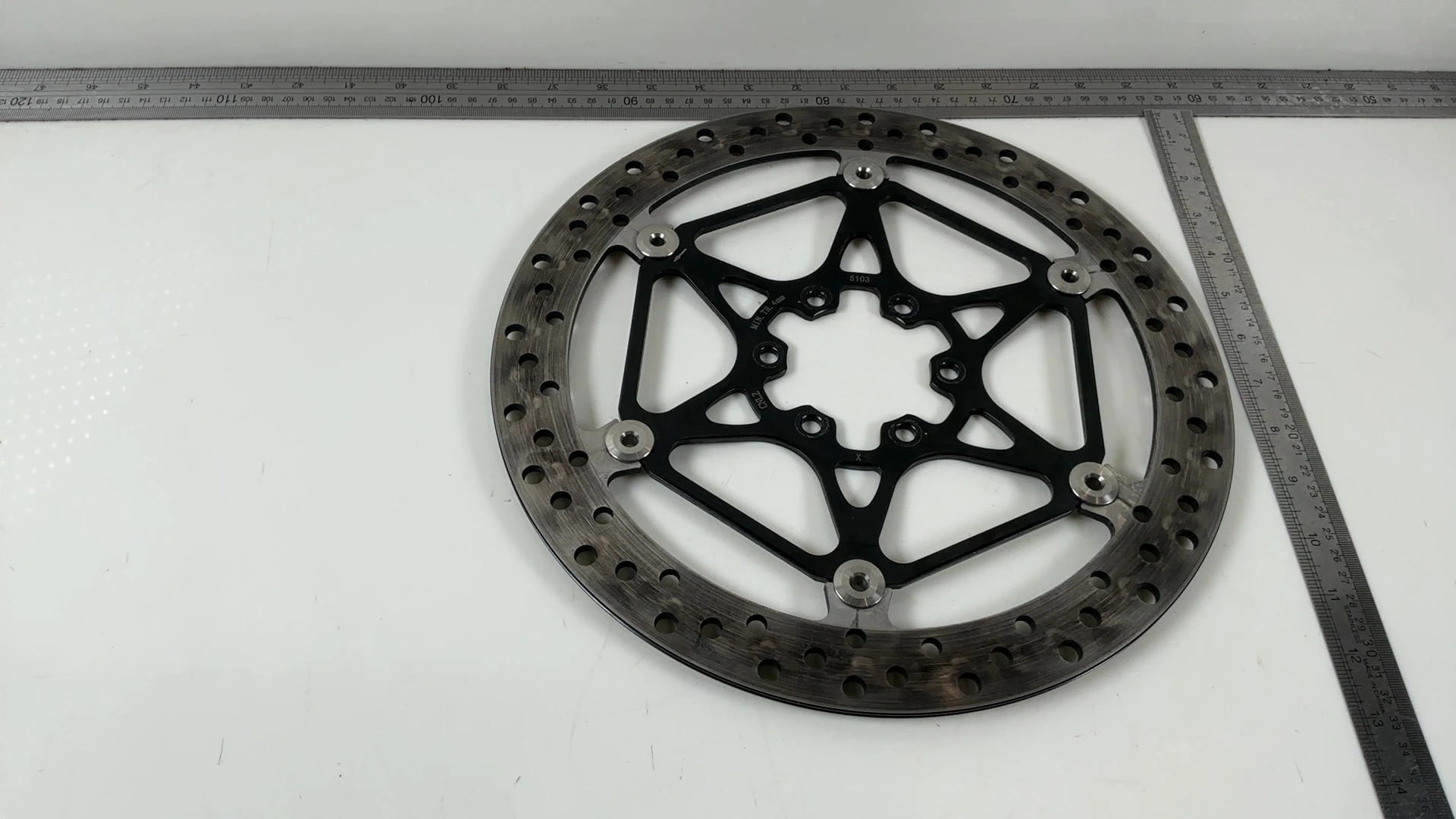 Aprilia RS Tuono 660 660cc Left Front Brake Disc Rotor 2020-2026 OEM B044280 - Image 3