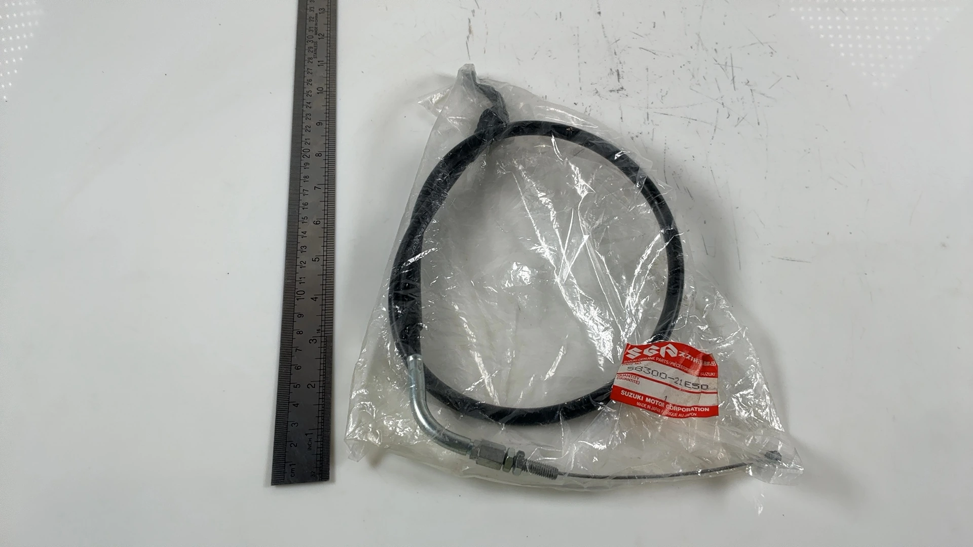 Suzuki RF600R RF400R 600cc Throttle Return Cable 1993-1997 OEM 58300-21E50 - Image 4