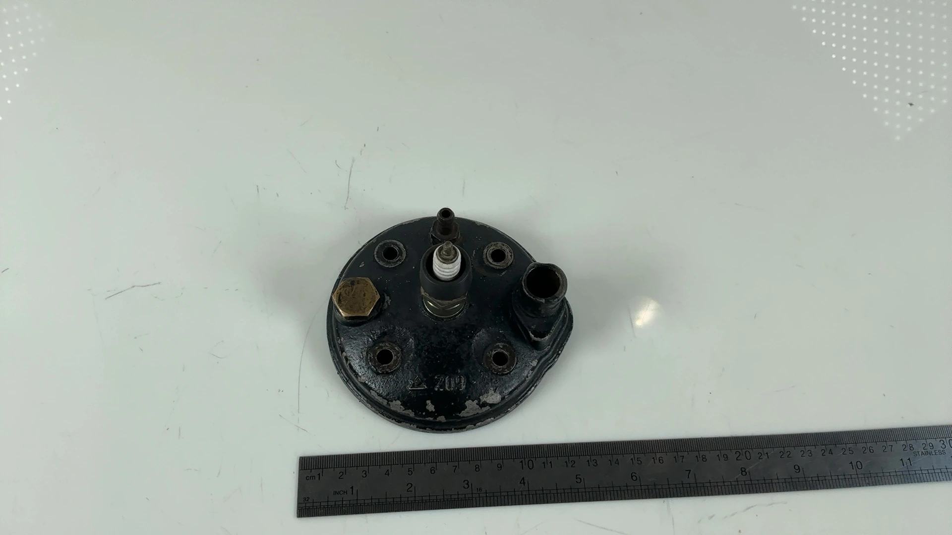Aprilia RS 50 AM5 50cc Cylinder Head 1991-1997 OEM AP8106209 - Image 3