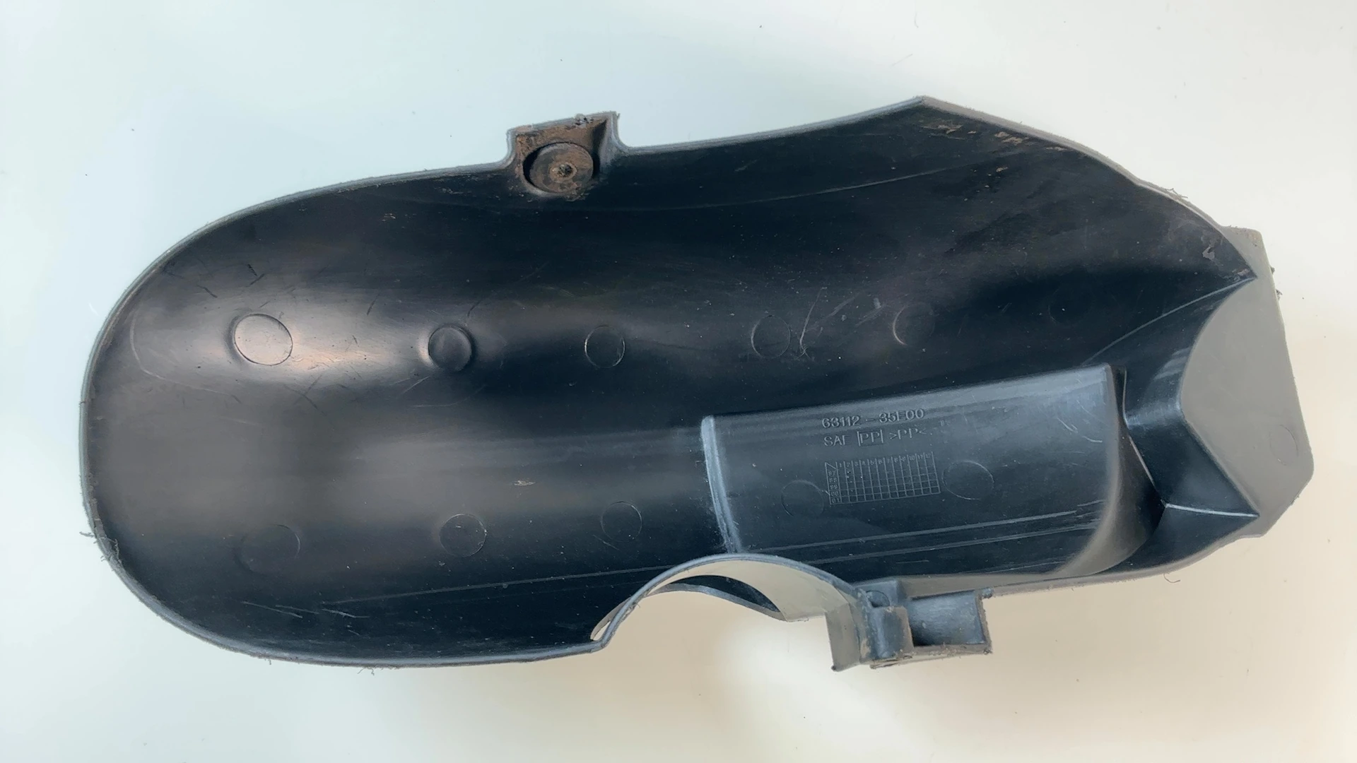 Suzuki Katana AY50 50cc Rear Mudguard Fender 1997-2006 OEM 63112-35E00 - Image 2