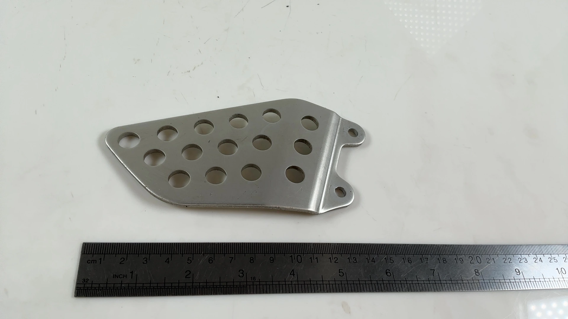 Honda CBR954RR SC50 954cc Right Rearset Step Heel Guard 2002-2003 50607-MCJ-000 - Image 5