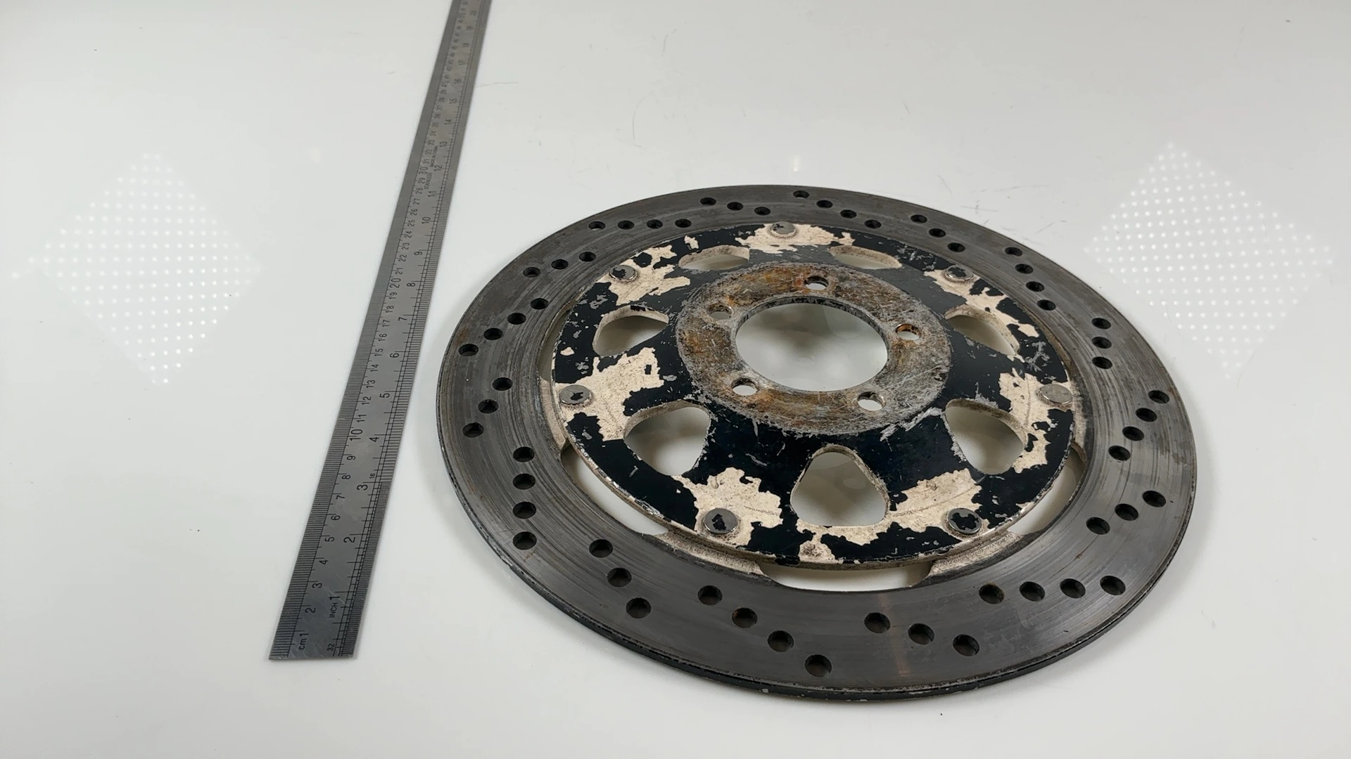 Suzuki GSXR750 GR75A 750cc Front Brake Disc Rotor 1985-1987 OEM 59220-27A00 - Image 4