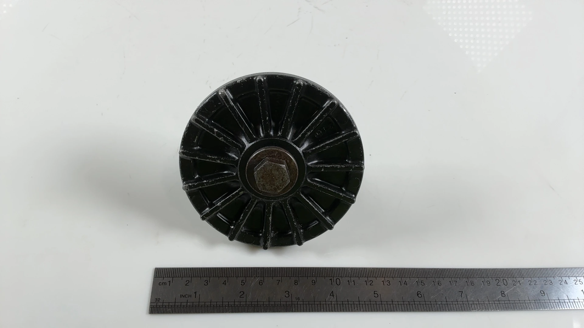 Kawasaki Ninja ZX10 ZX1000B 1000cc Oil Filter Bolt Cover 1988-89 OEM 14025-1422 - Image 5