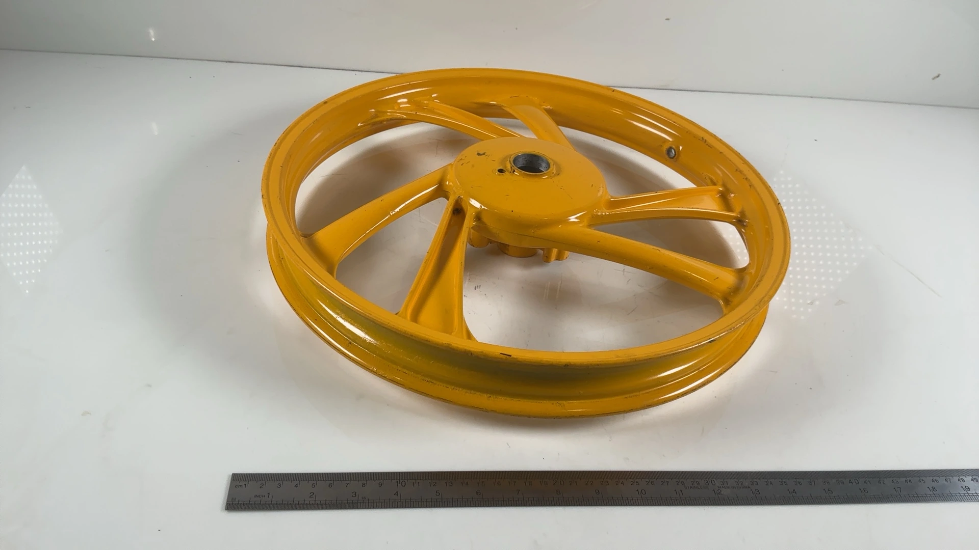 Honda Sky SGX50 50cc Front Wheel Rim 1997-1999 OEM 44650-MAL-G00 - Image 5