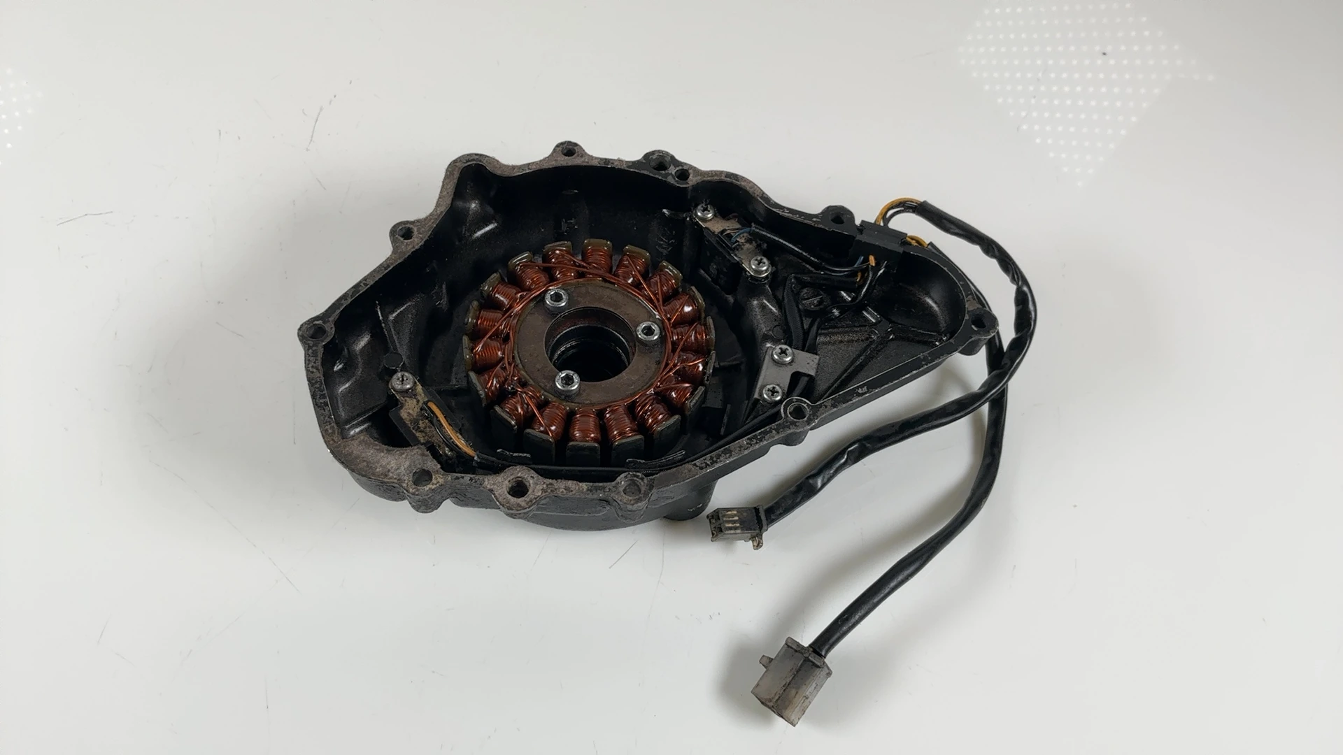 Kawasaki Ninja EX500 500cc Stator Generator Cover 1987-1993 OEM 14031-1202 - Image 5