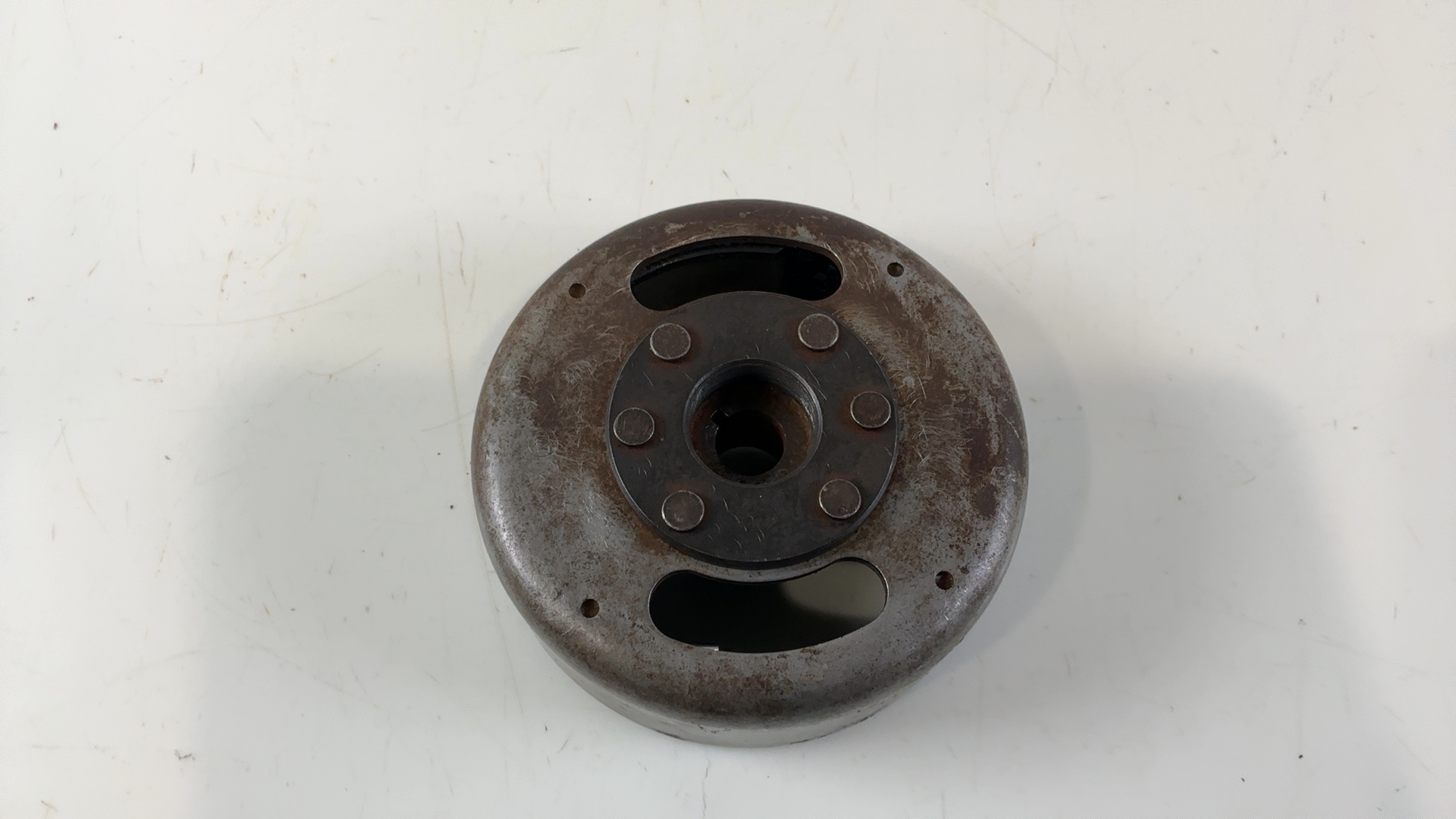 Suzuki DR125 DR125S 125cc Flywheel Magneto Rotor 1982-1988 OEM 32102-44A10 - Image 1