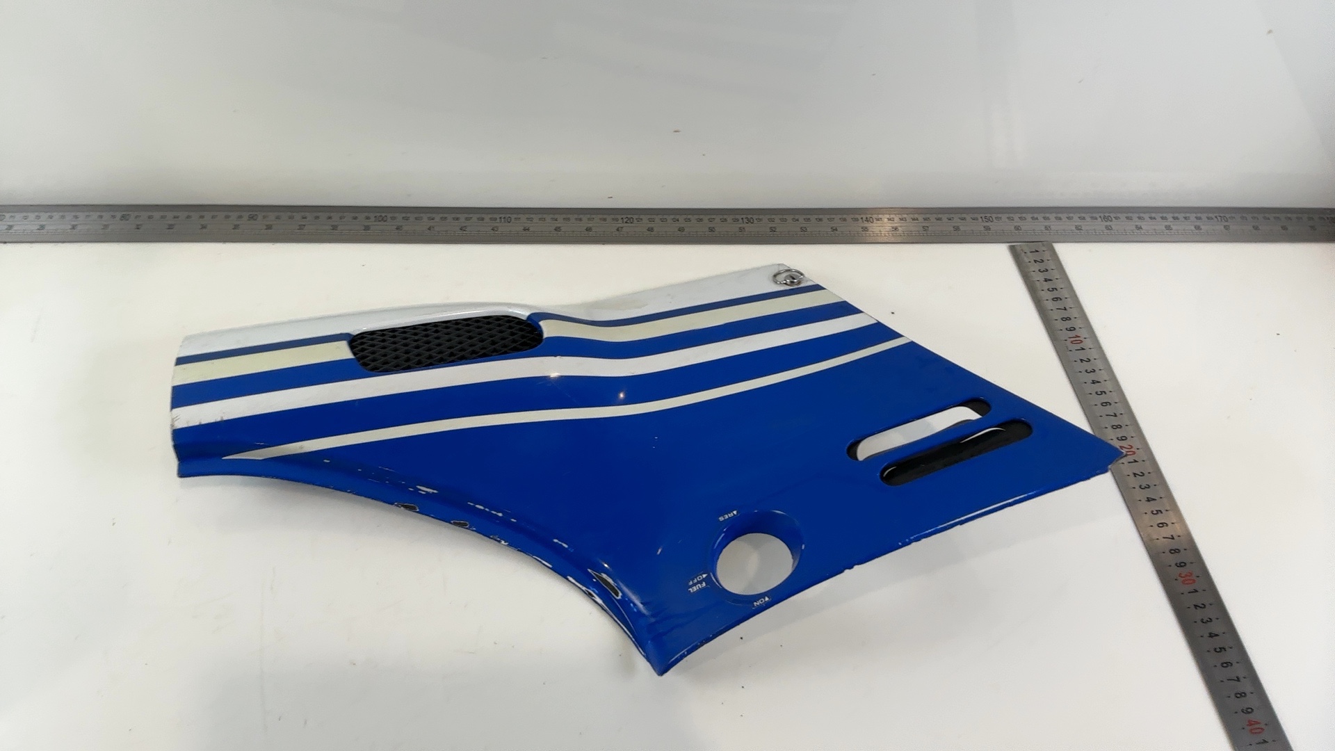 Honda CBR1000F SC21 1000 Left Side Mid Fairing 1987-1988 OEM 64450-MM5-000ZC - Image 3